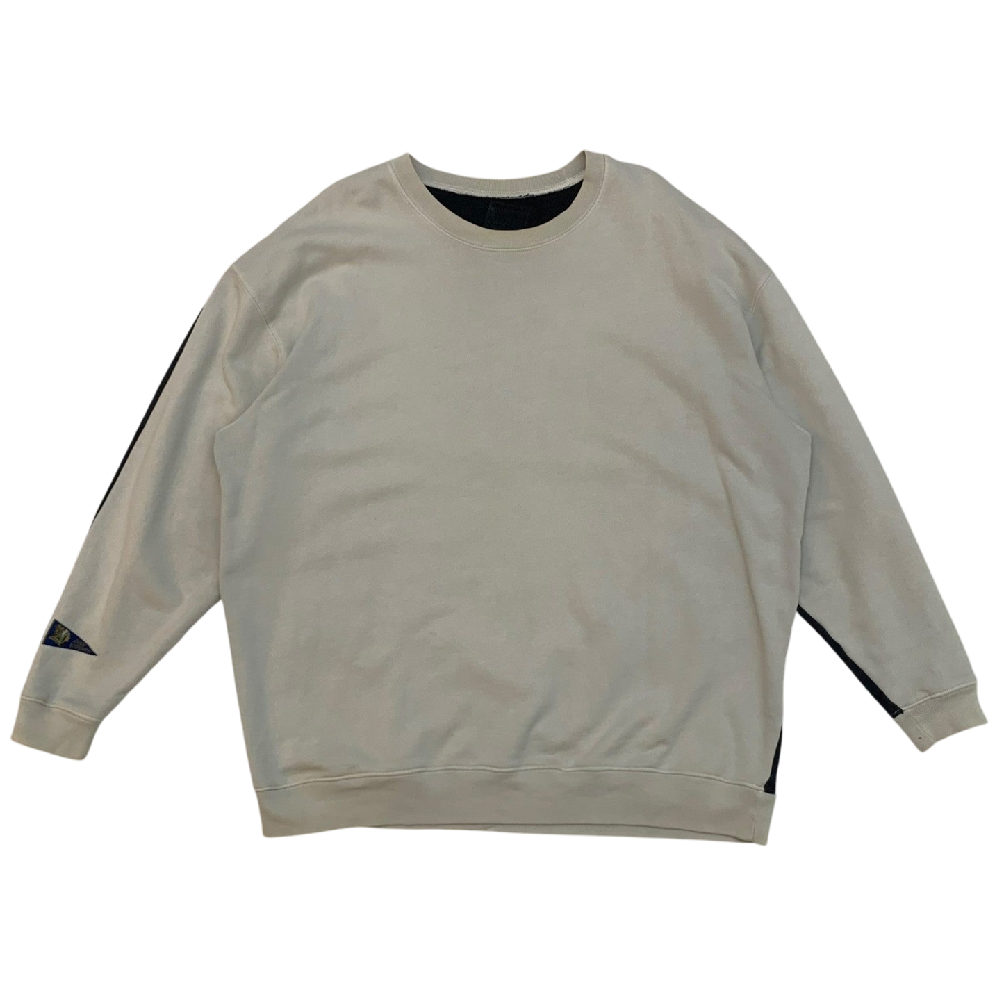 Kapital 2 Tone Remake Oversized Bone Sweater (Free size)