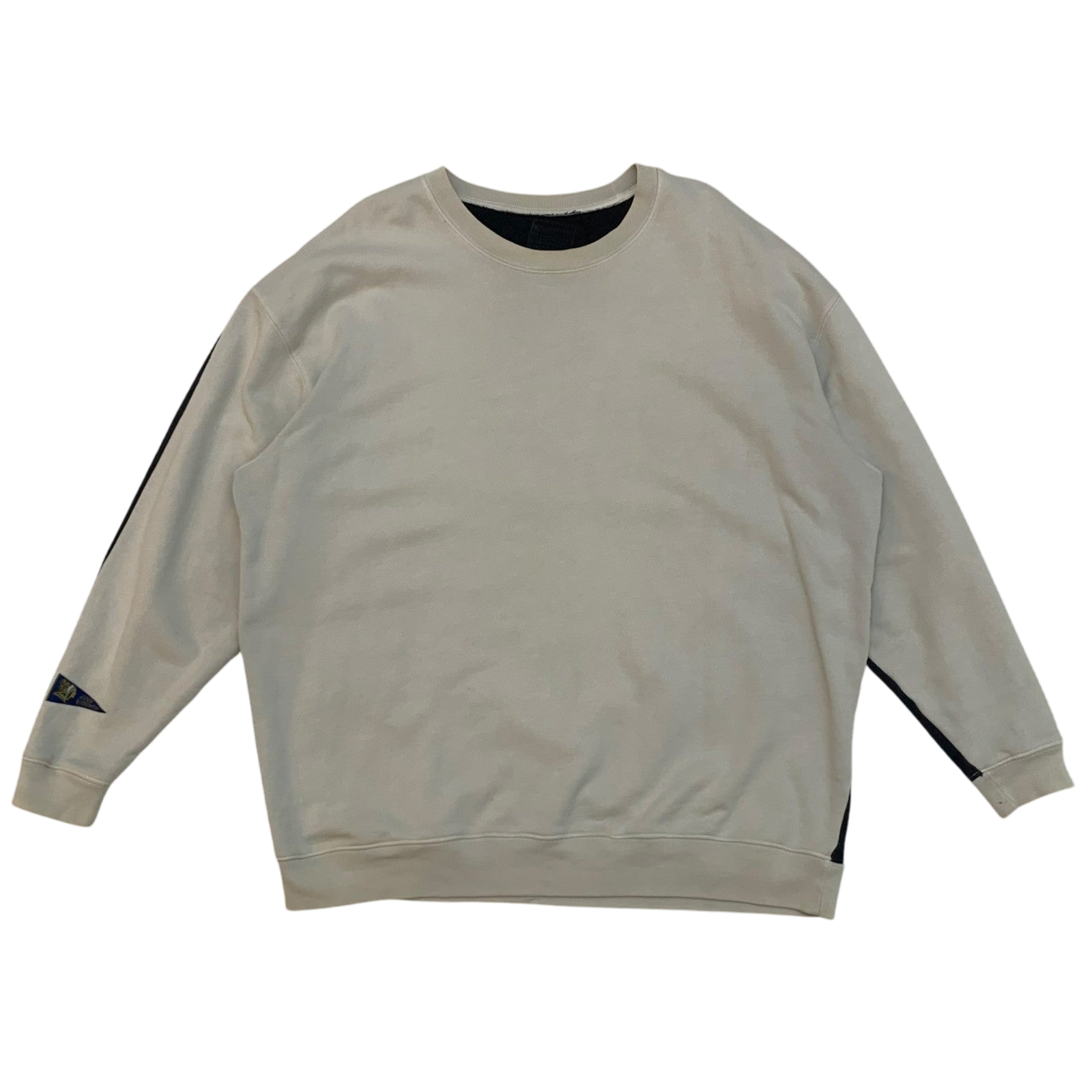Kapital 2 Tone Remake Oversized Bone Sweater (Free size)