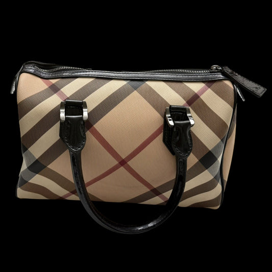 Burberry Nova Check PVC Chester Boston Bag
