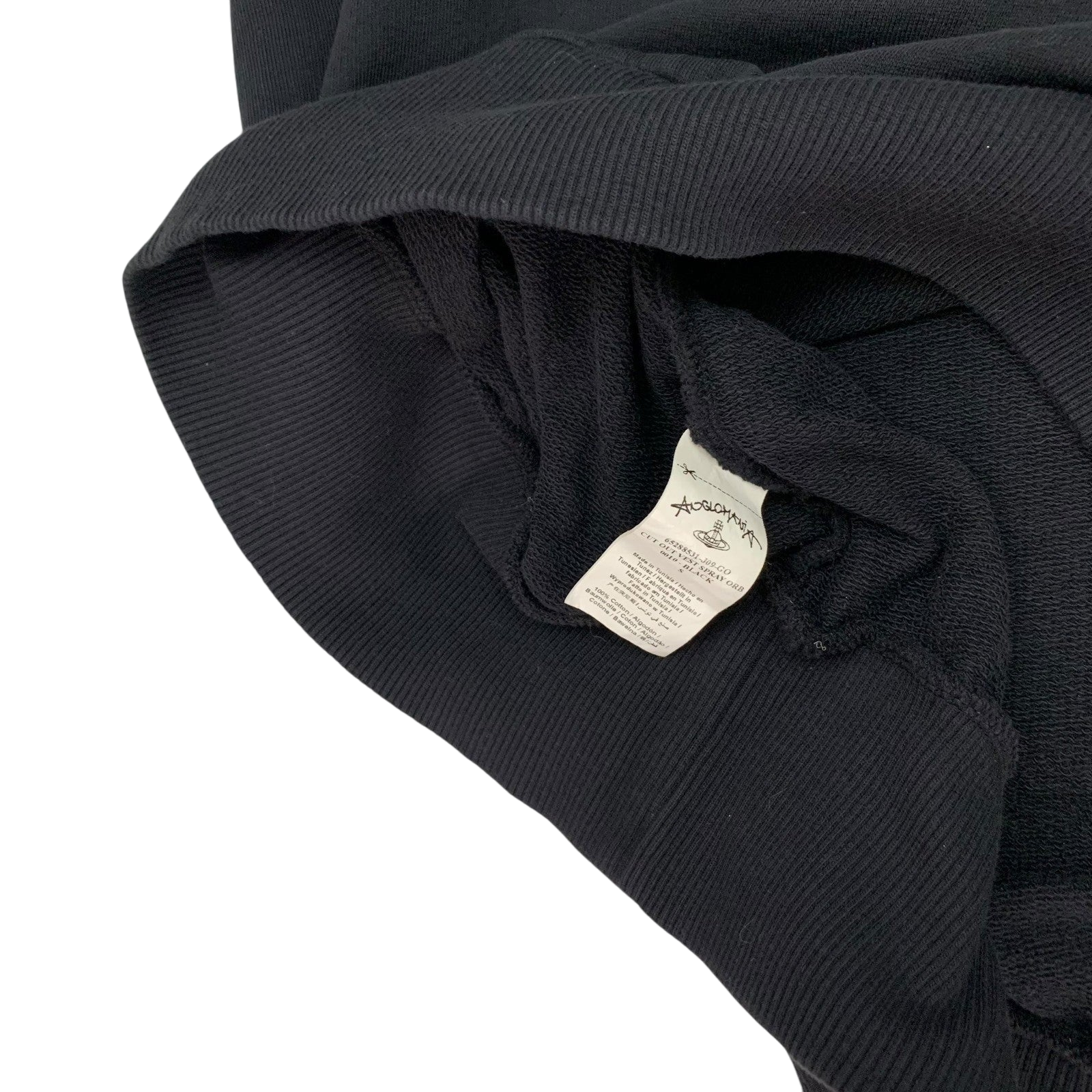 Vivienne Westwood Anglomania Spray Orb Oversized Sleeveless Hoodie (Fits L-XXL)