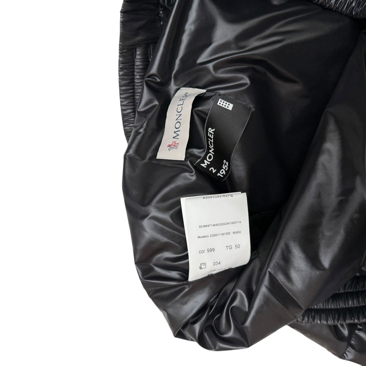 Moncler Genius 1952 Padded Down Pants Black (Size L)