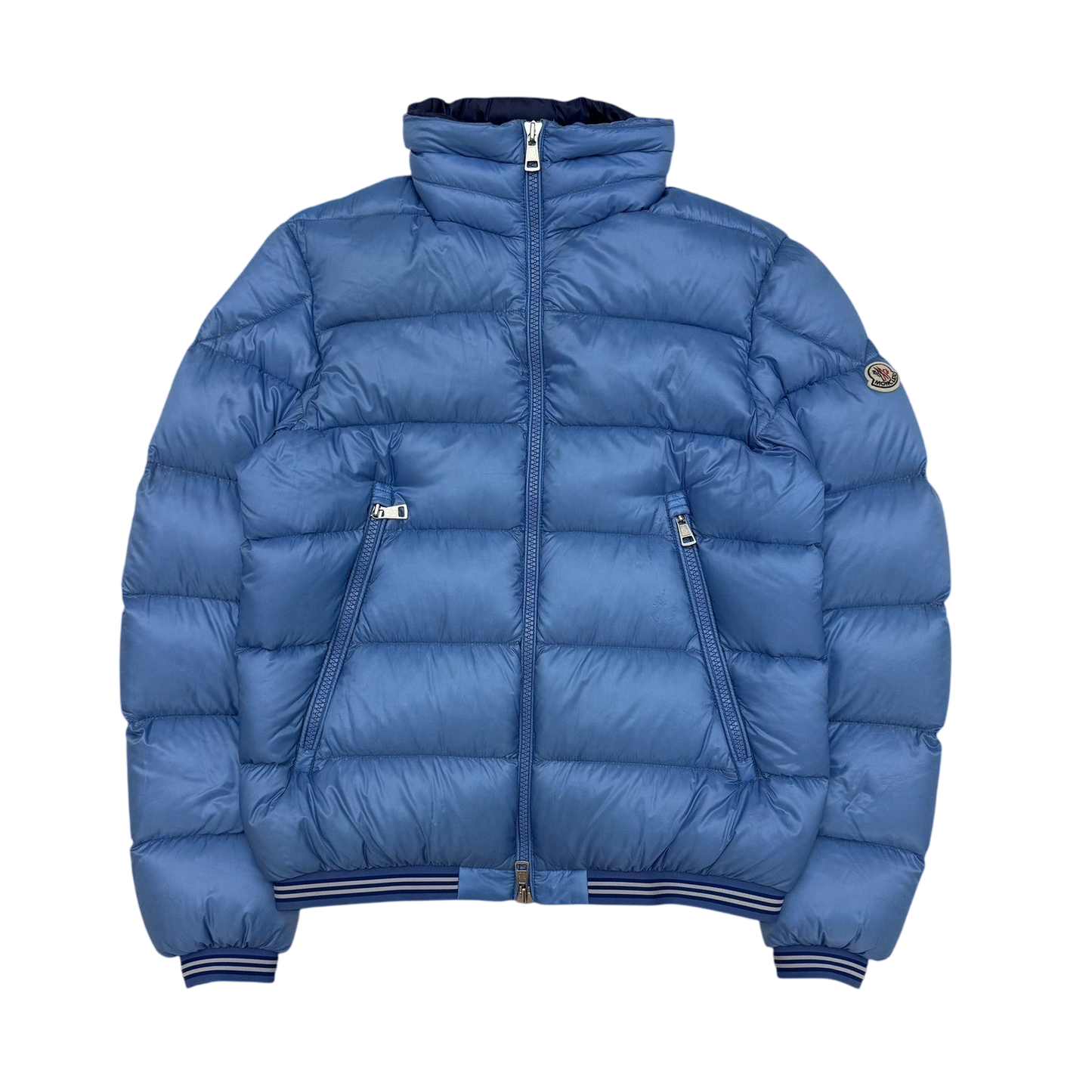 Moncler Jeanbart Down Jacket Light Blue (Fits M)