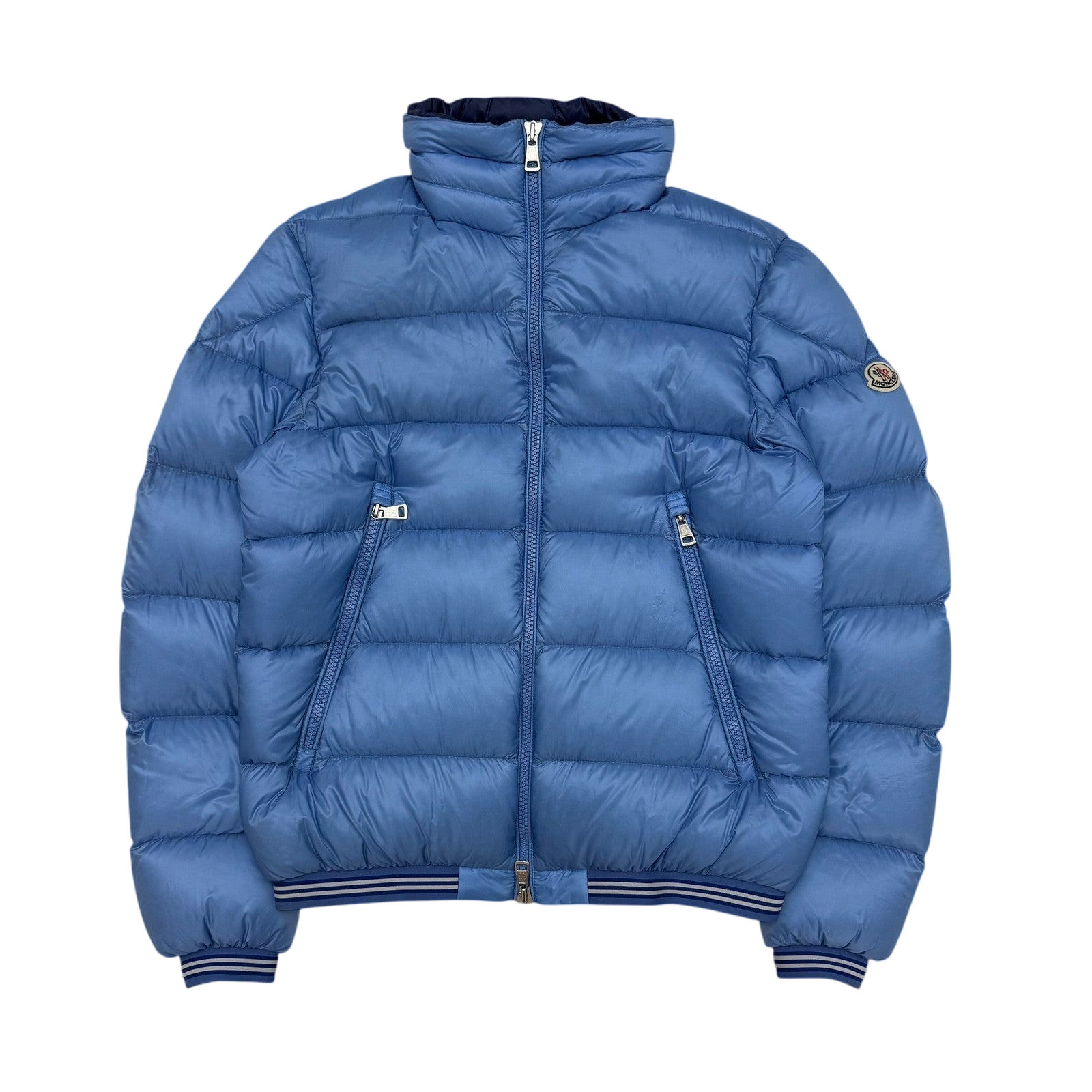 Moncler Jeanbart Down Jacket Light Blue (Fits M)