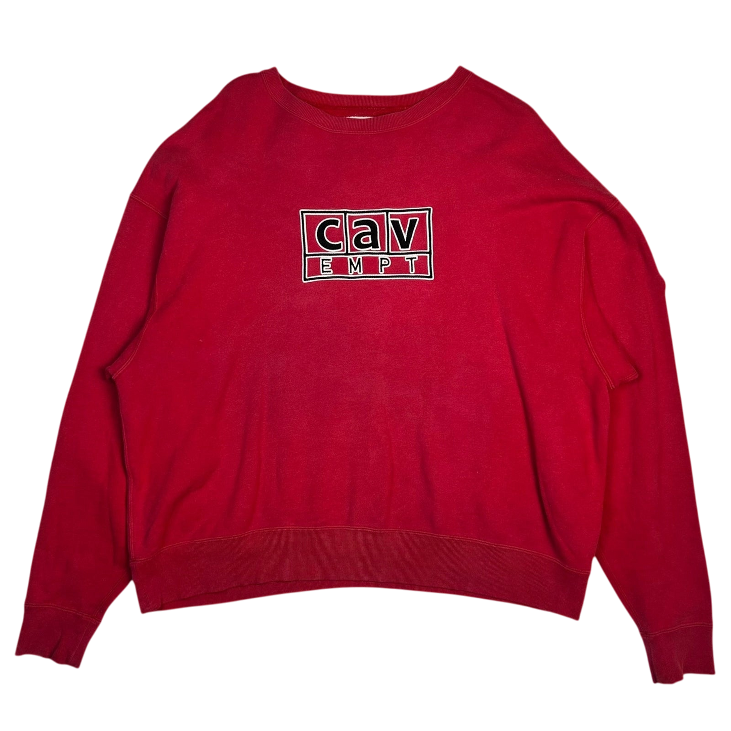 Cav Empt Box Logo Crewneck Sweatshirt (Fits L/XL)