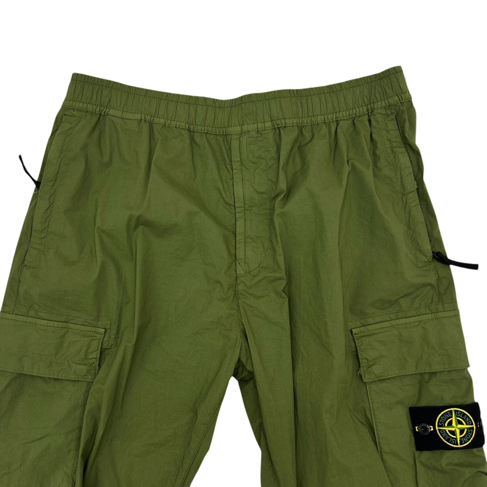 Stone Island RE-T Cargo Pants Olive Green (Size 36”)