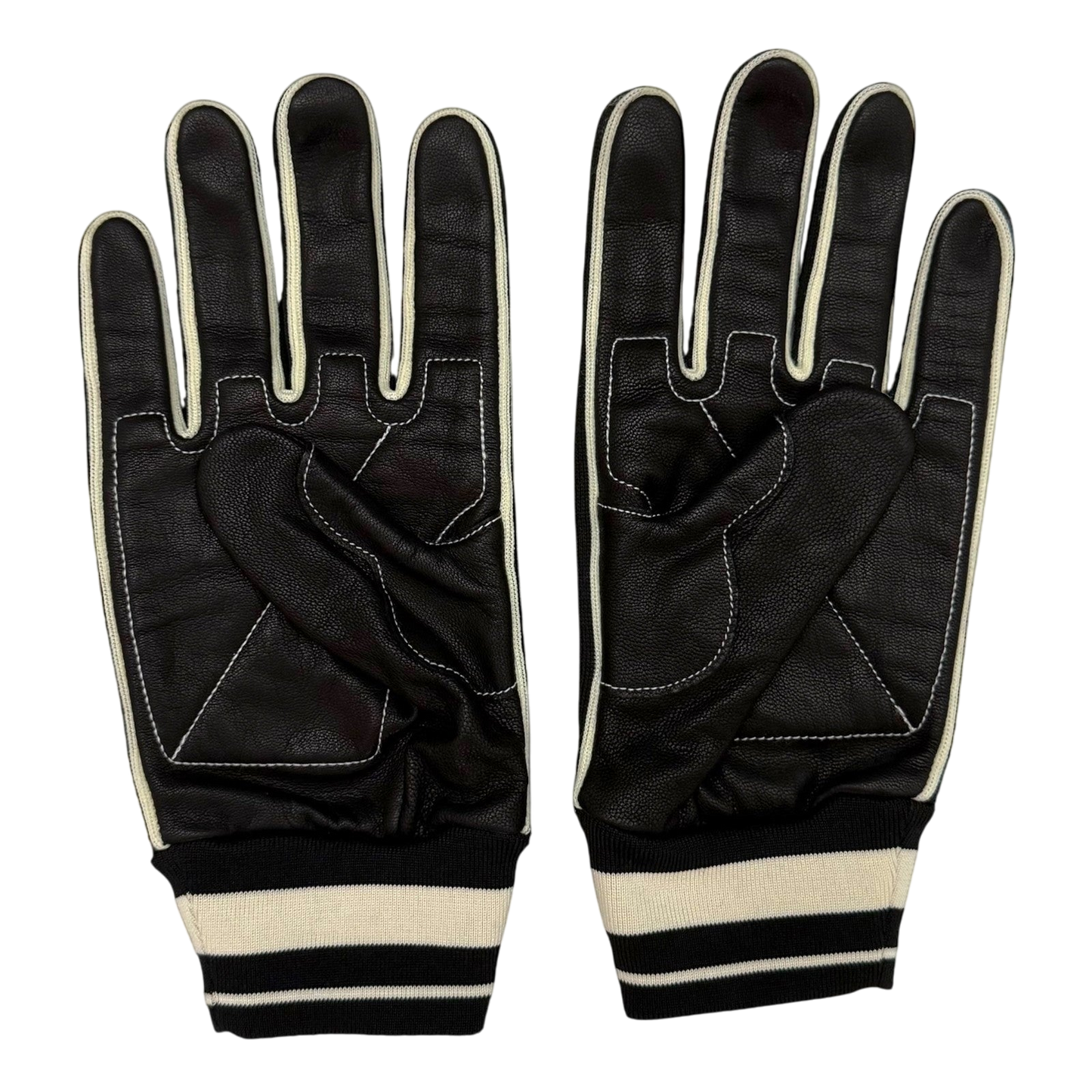 Stussy Leather Biker Gloves (Size L-XL)