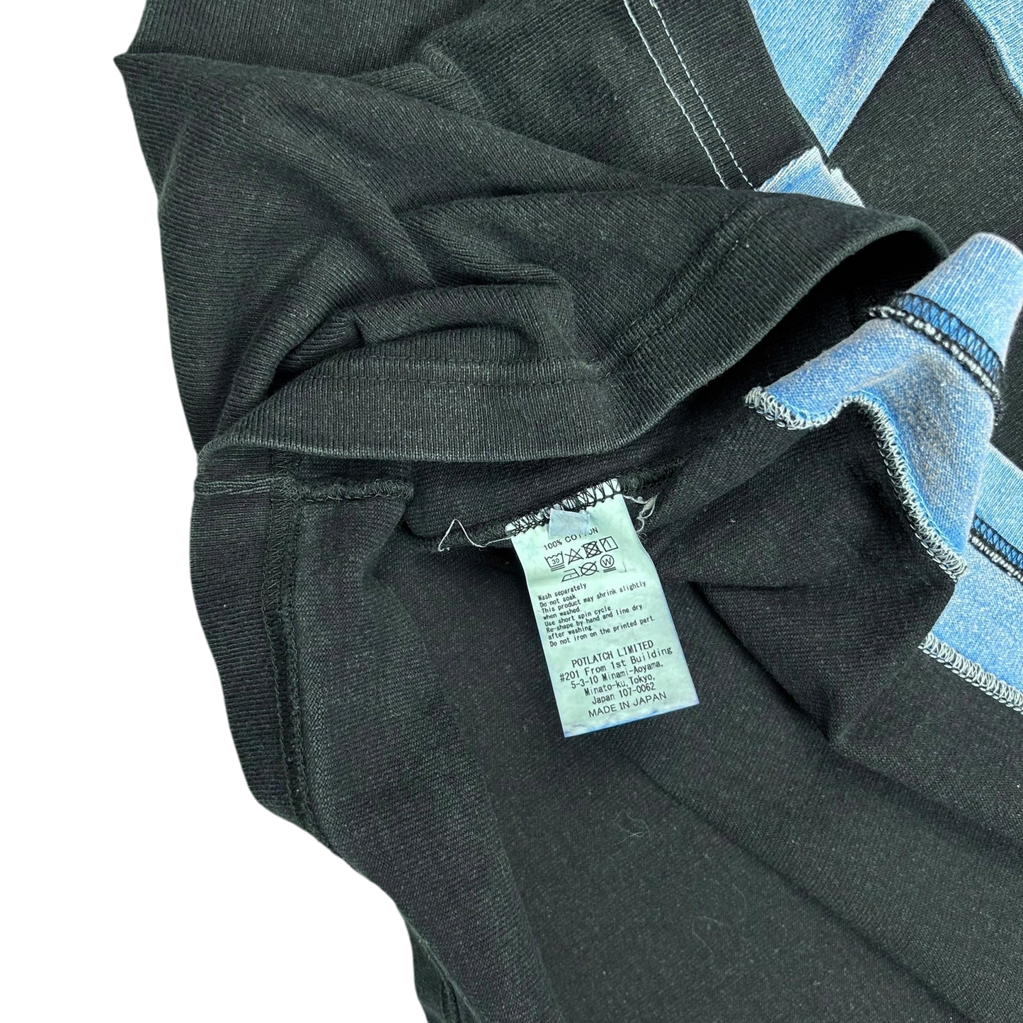 Cav Empt Turtle Neck Sweater Blue / Black (Size XL)