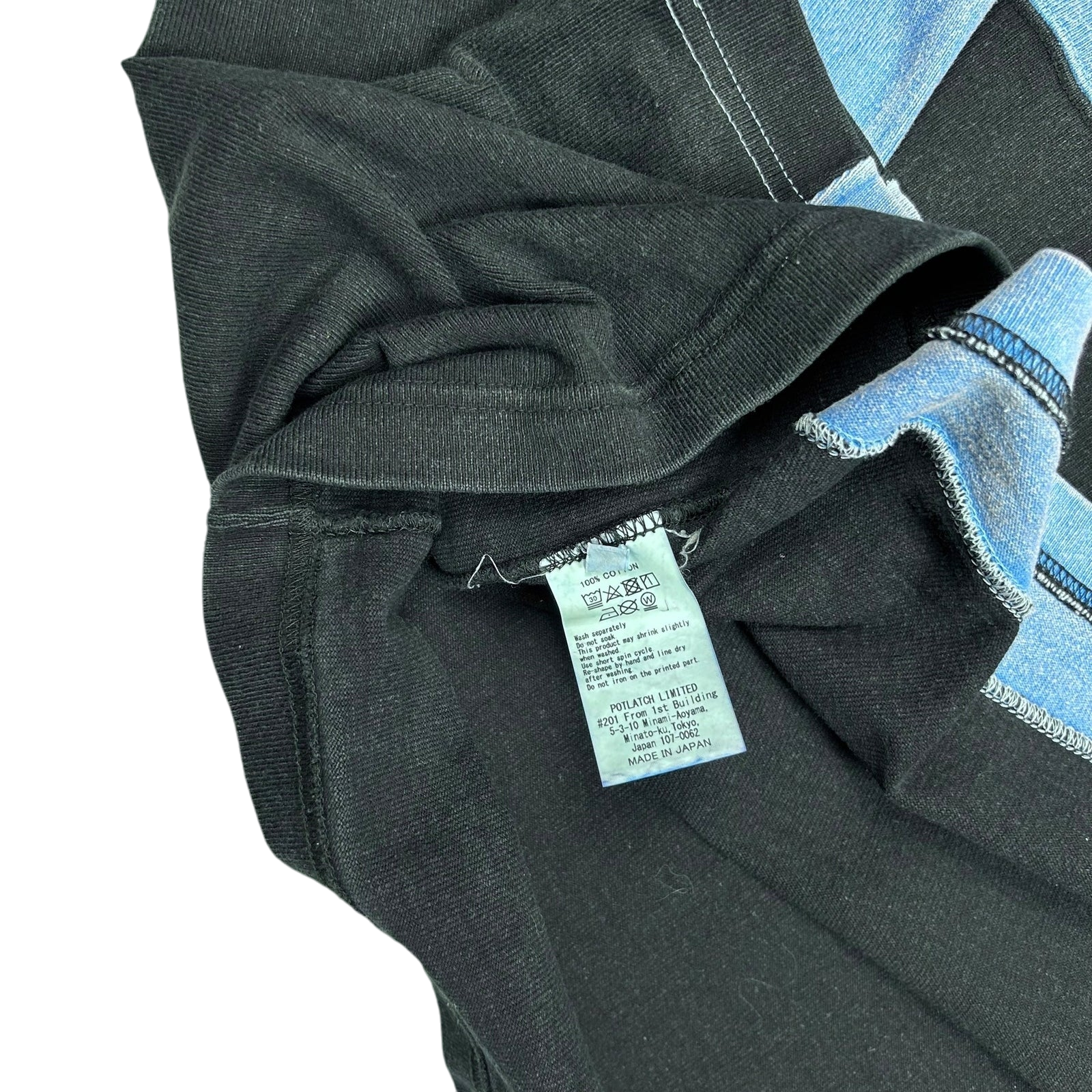 Cav Empt Turtle Neck Sweater Blue / Black (Size XL)