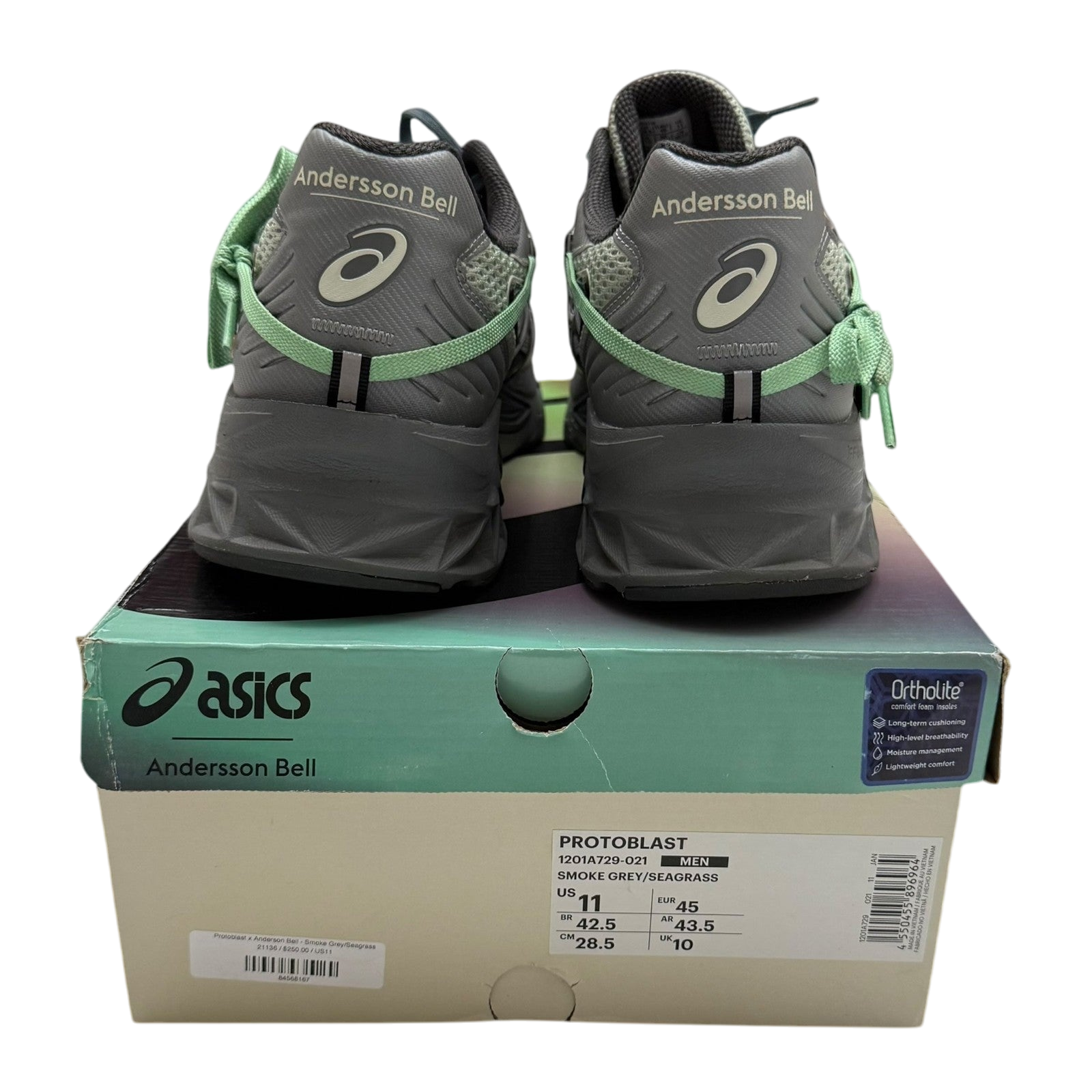 ASICS x Andersson Bell HN2-S Protoblast Grey / Green (Size US11/UK10)