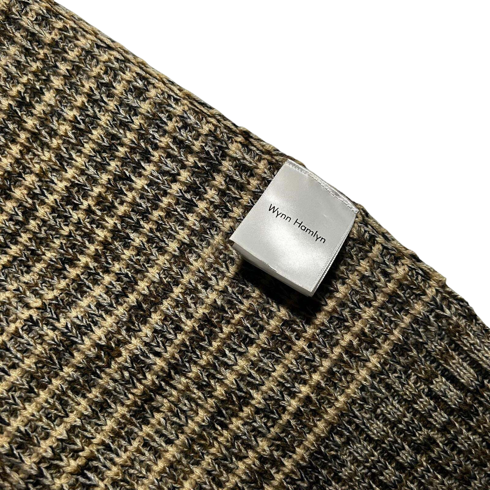 Wynn Hamlyn Wool Blend Argyle Knit Vest (Size L)