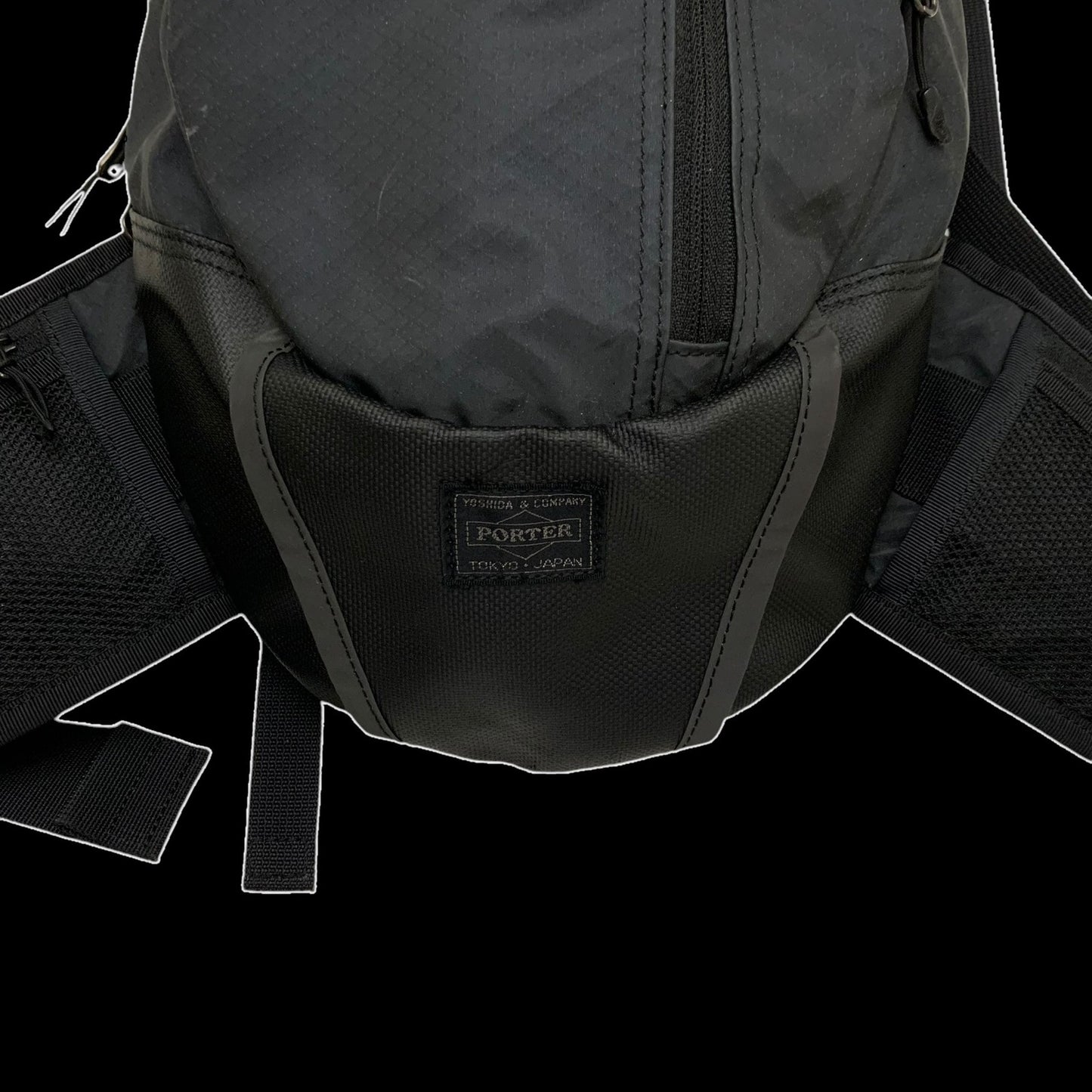Porter Heat Technical Waterproof Backpack Black