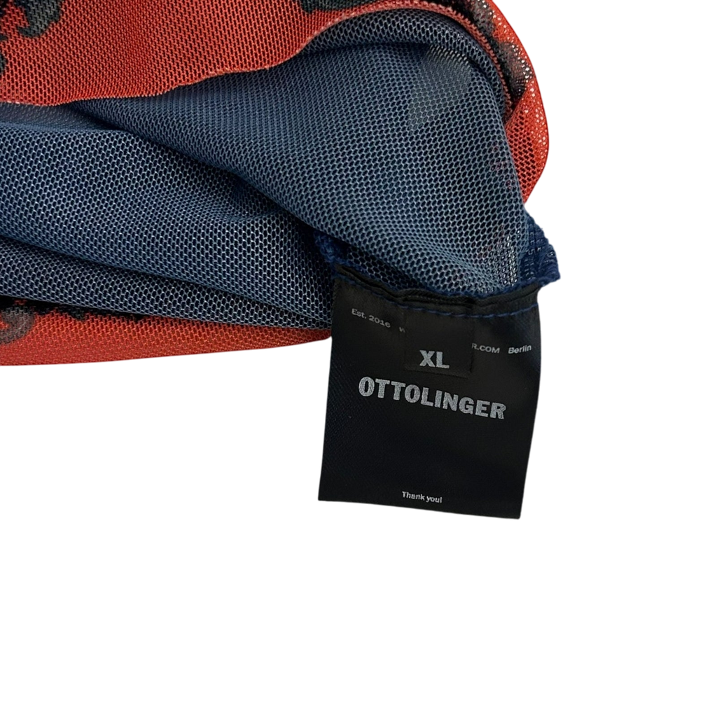 Ottolinger Mesh T-Shirt 'BlueberryFade' (Fits L-XL Womens)