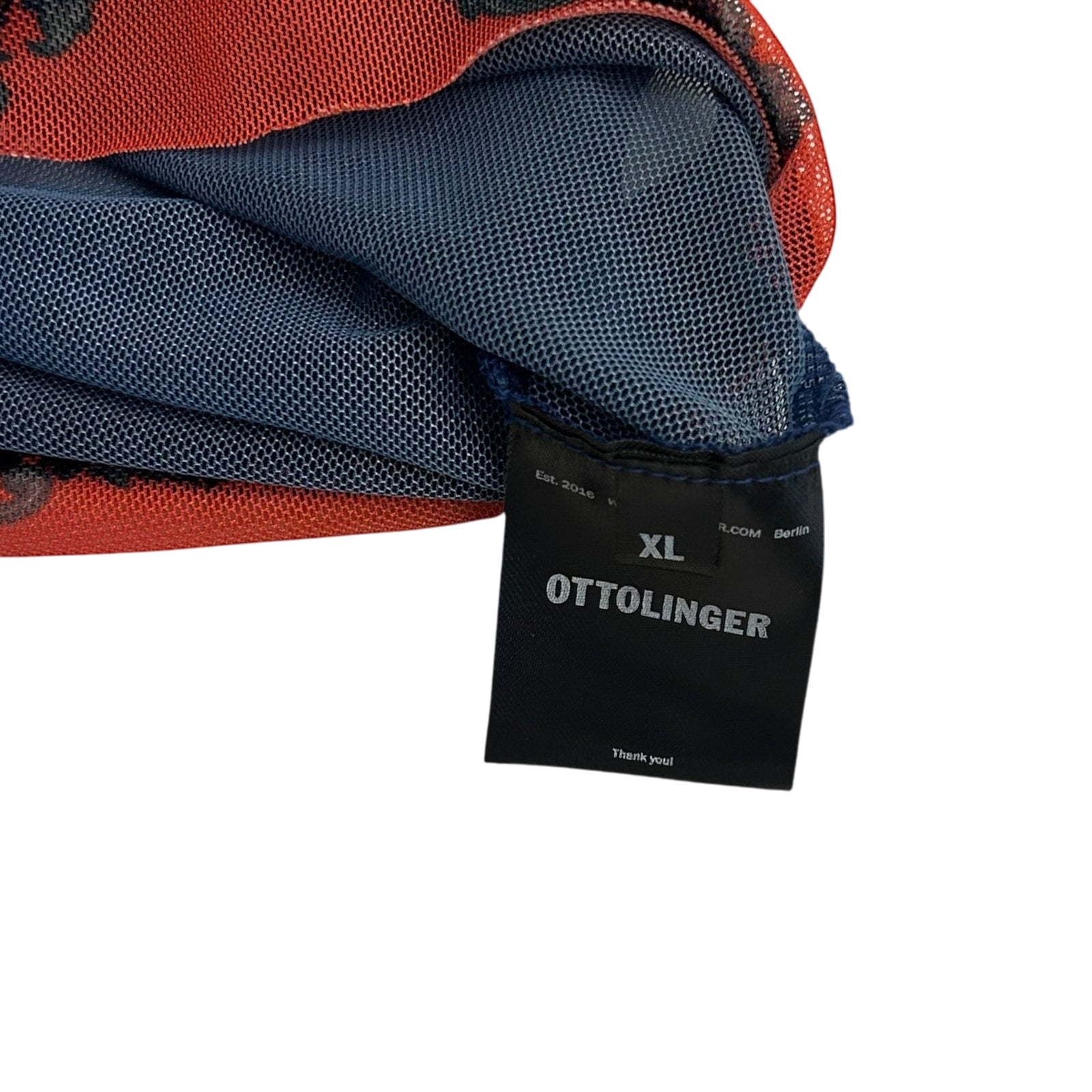 Ottolinger Mesh T-Shirt 'BlueberryFade' (Fits L-XL Womens)