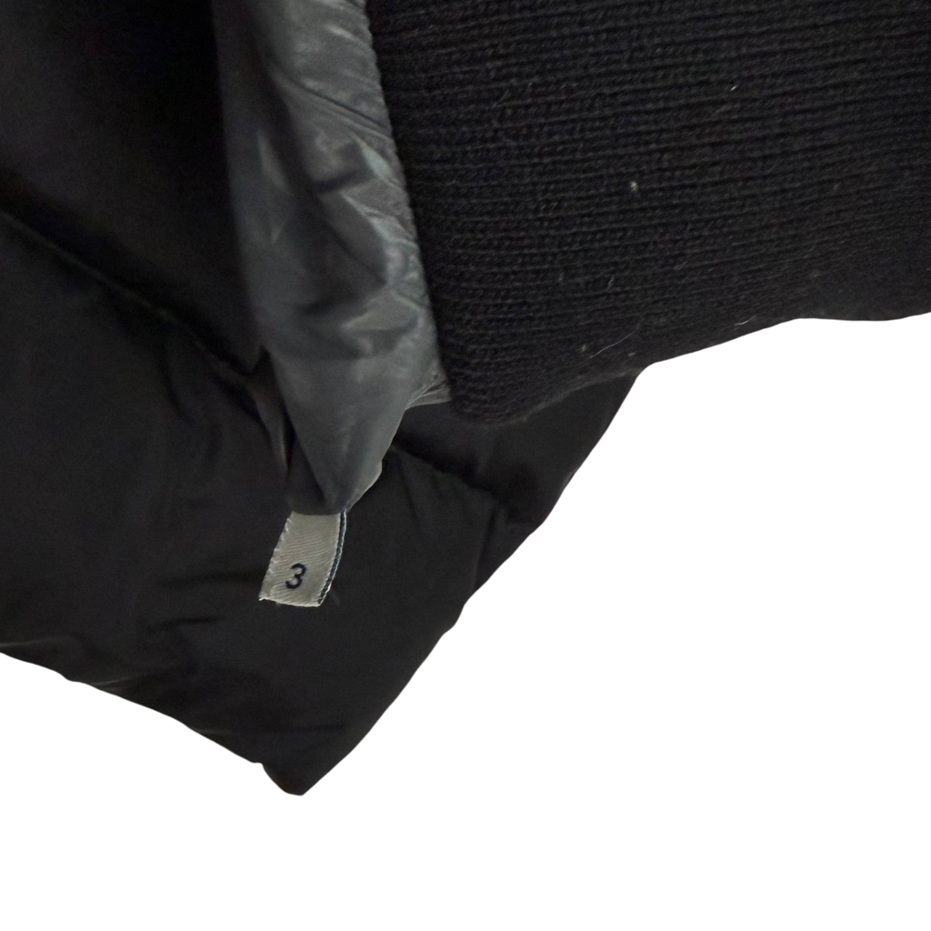 Moncler Aubert Hooded Down Jacket Matte Black (fits M)