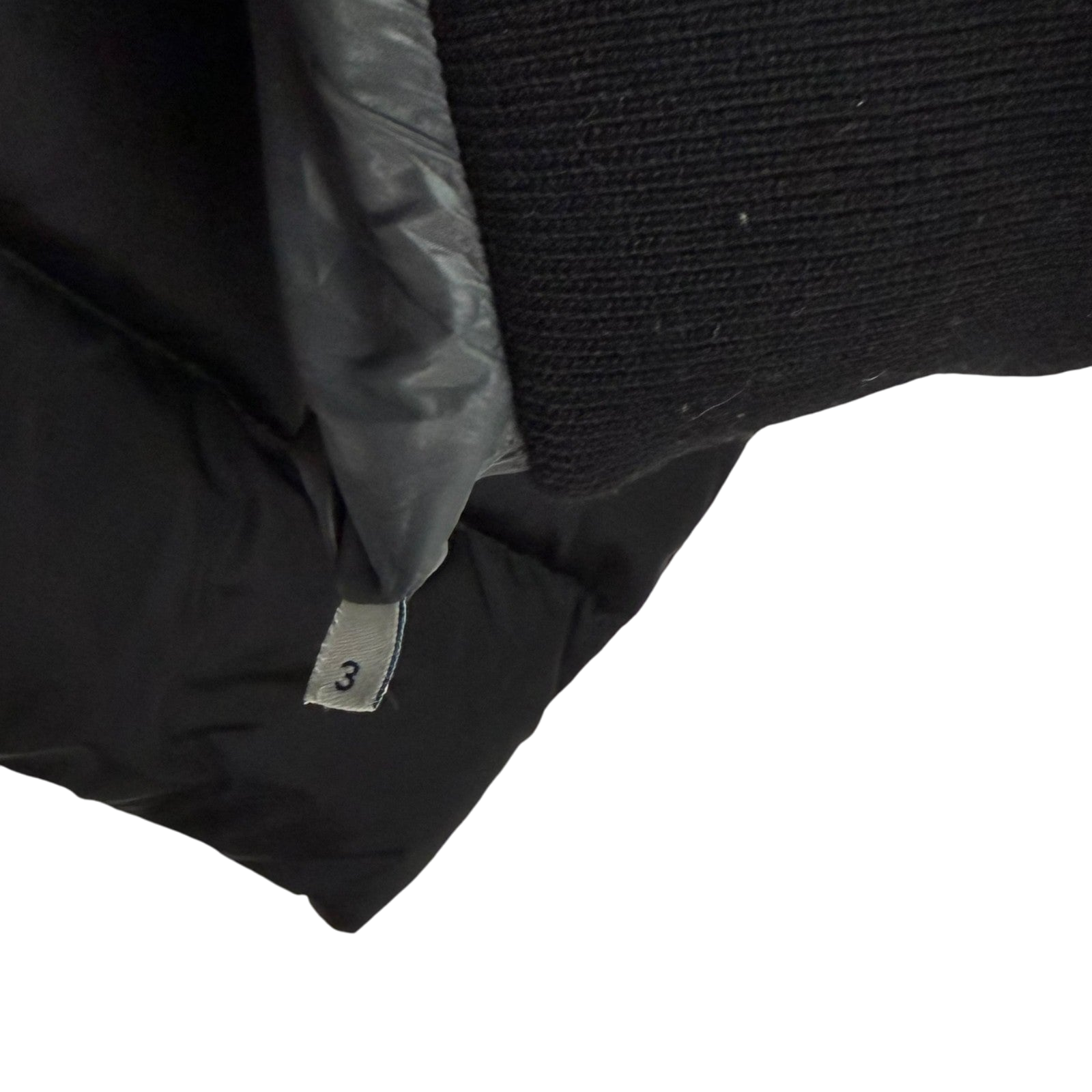 Moncler Aubert Hooded Down Jacket Matte Black (fits M)