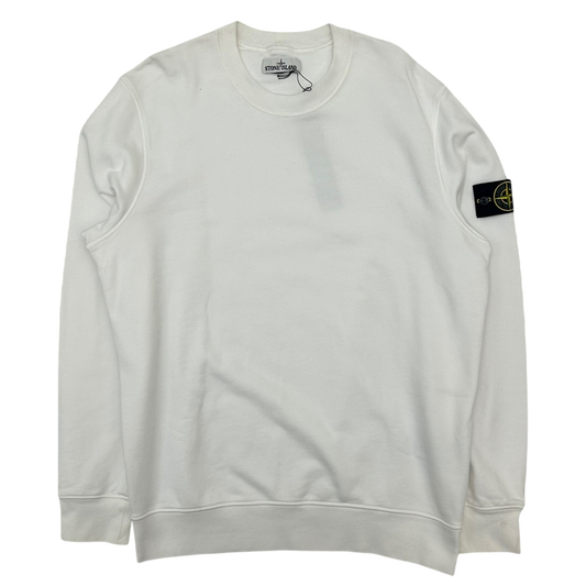 Stone Island Crewneck Sweater White (Fits L/XL)