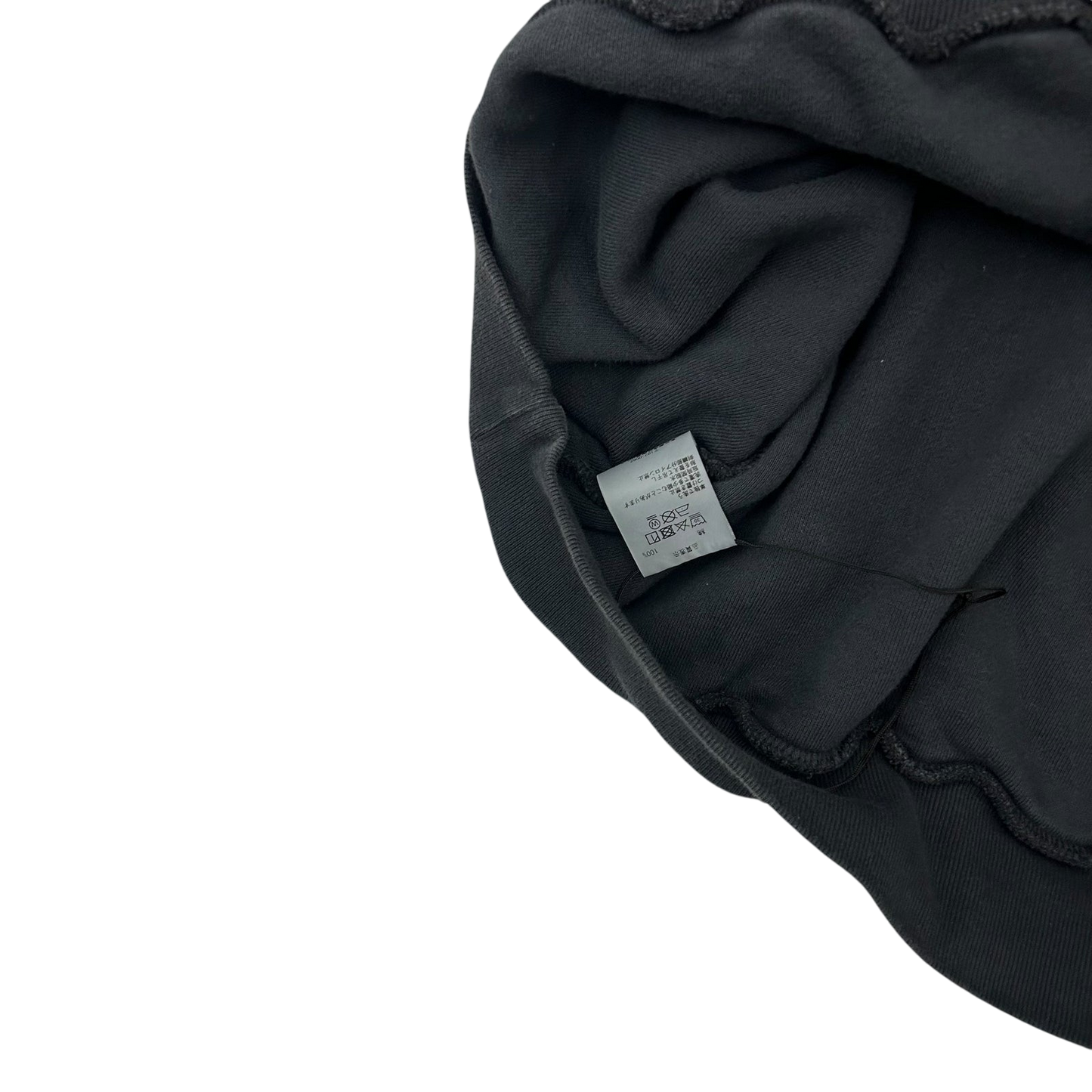 Cav Empt Overdyed Double Fleece Lined Crewneck Charcoal (Fits XL)