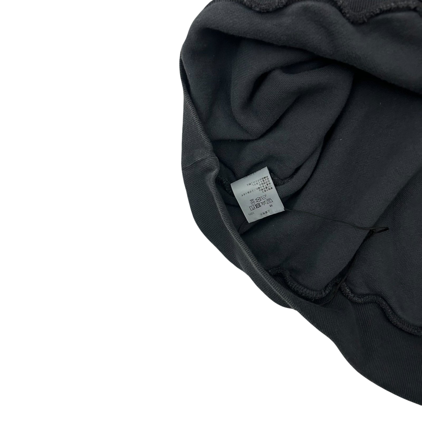Cav Empt Overdyed Double Fleece Lined Crewneck Charcoal (Fits XL)