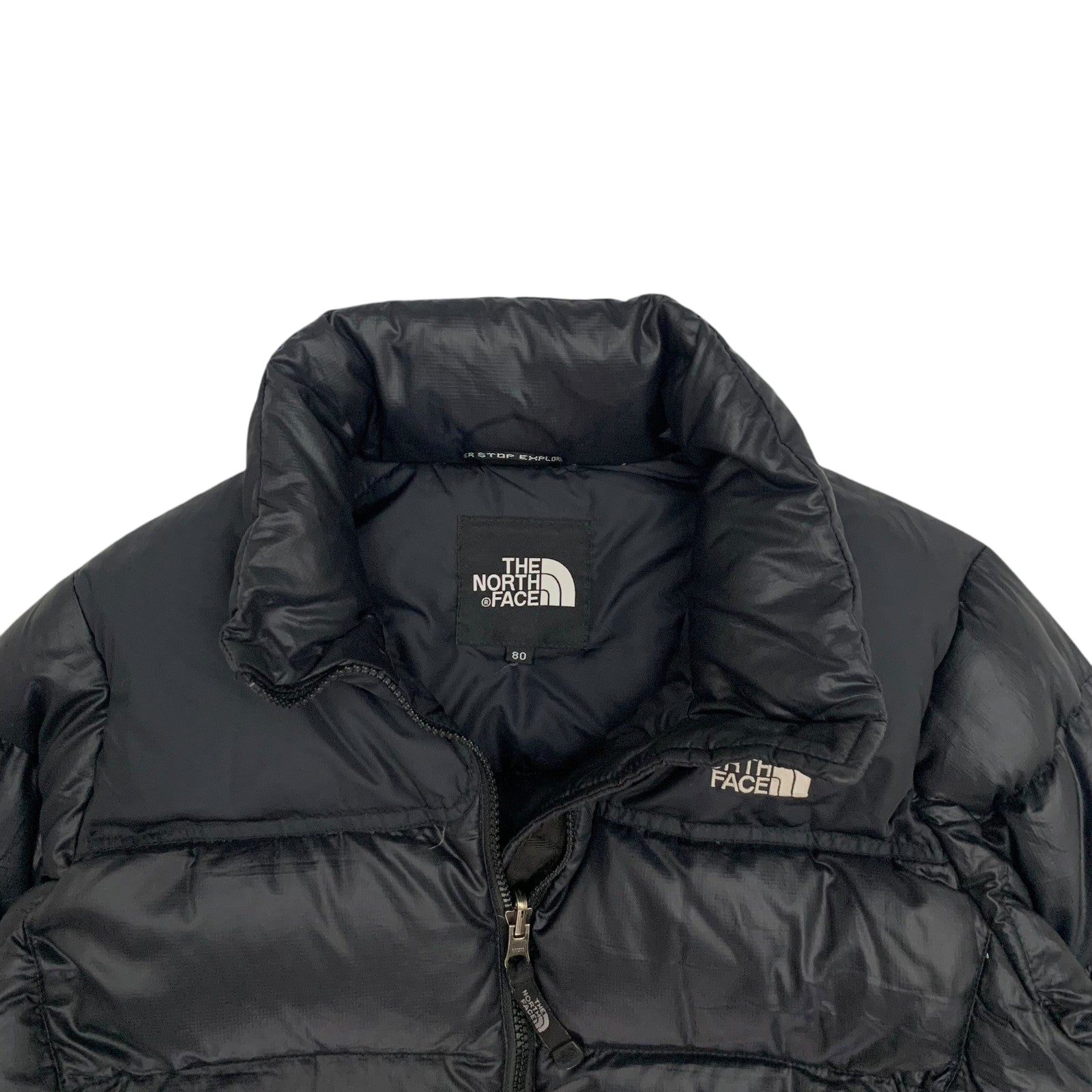 The North Face Womens Nuptse 700 Down Puffer Jacket Black (Size S Womens)