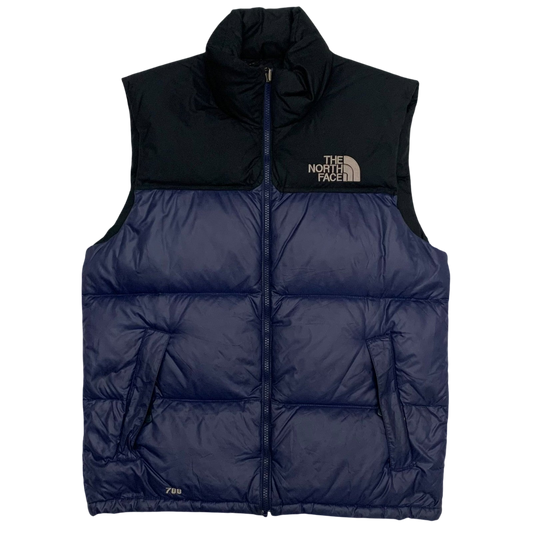 The North Face Nuptse 700 Down Puffer Vest Navy (Size S)