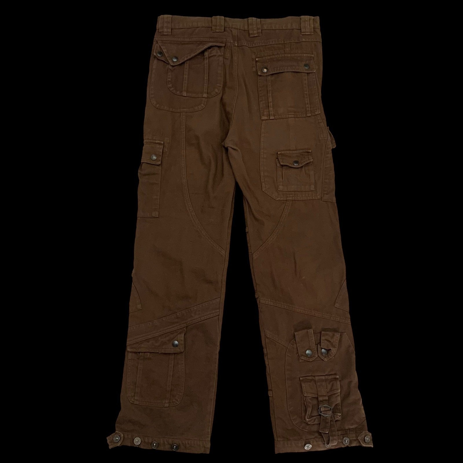 Sangiev Reconstructed Cargo Pants Brown (Size L)