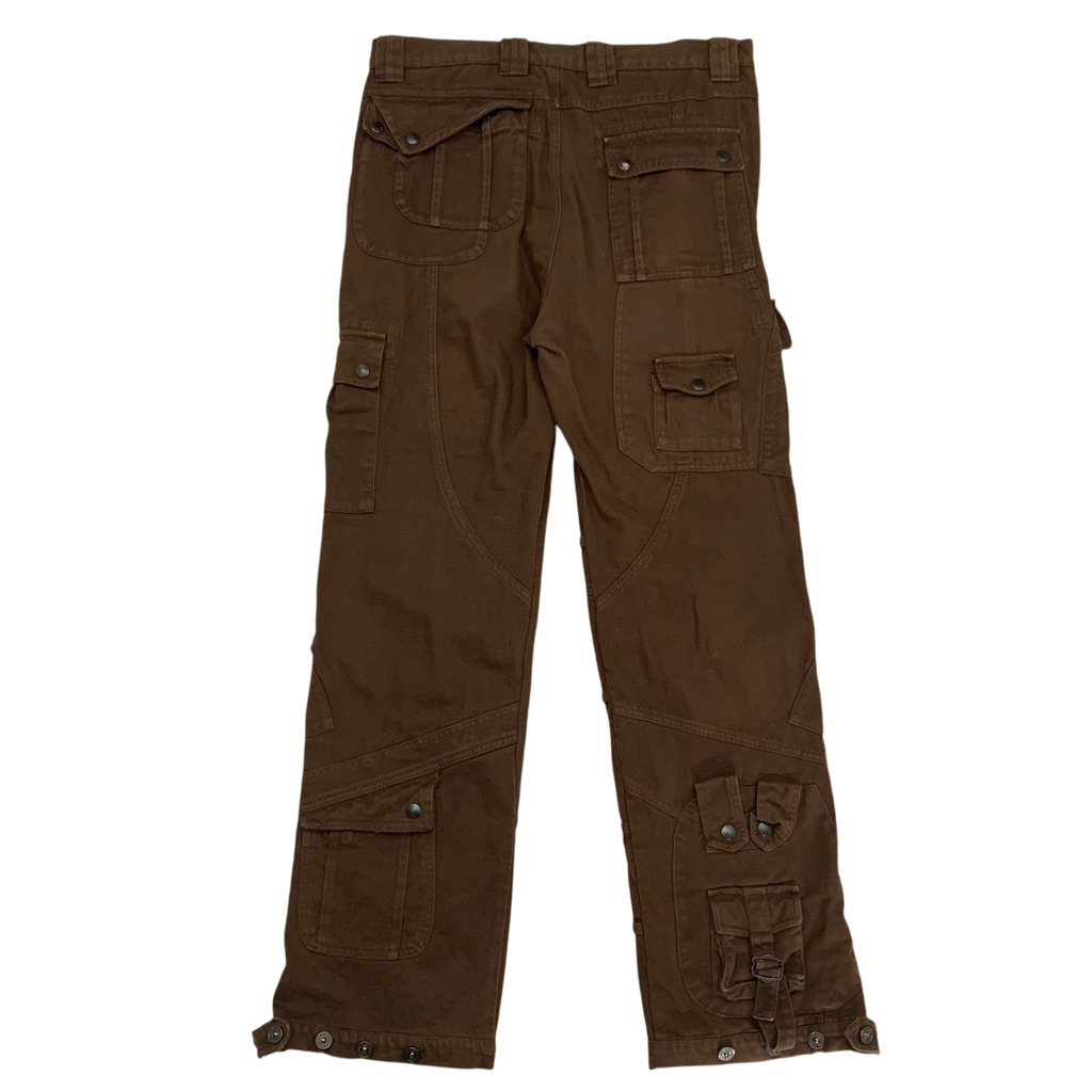 Sangiev Reconstructed Cargo Pants Brown (Size L)
