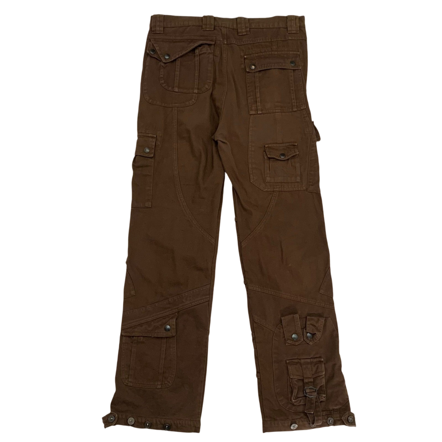 Sangiev Reconstructed Cargo Pants Brown (Size L)