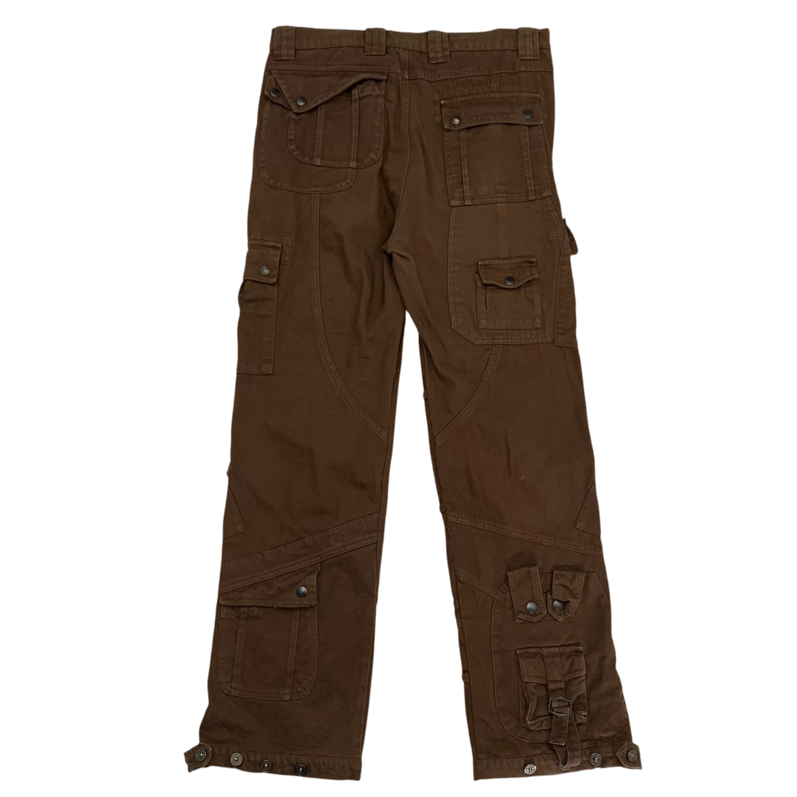 Sangiev Reconstructed Cargo Pants Brown (Size L)