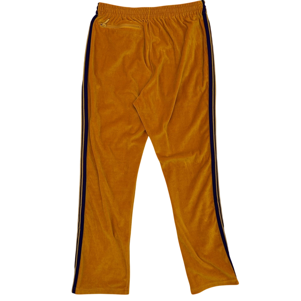 Needles Velour Track Pants Yellow/Purple (Size L)