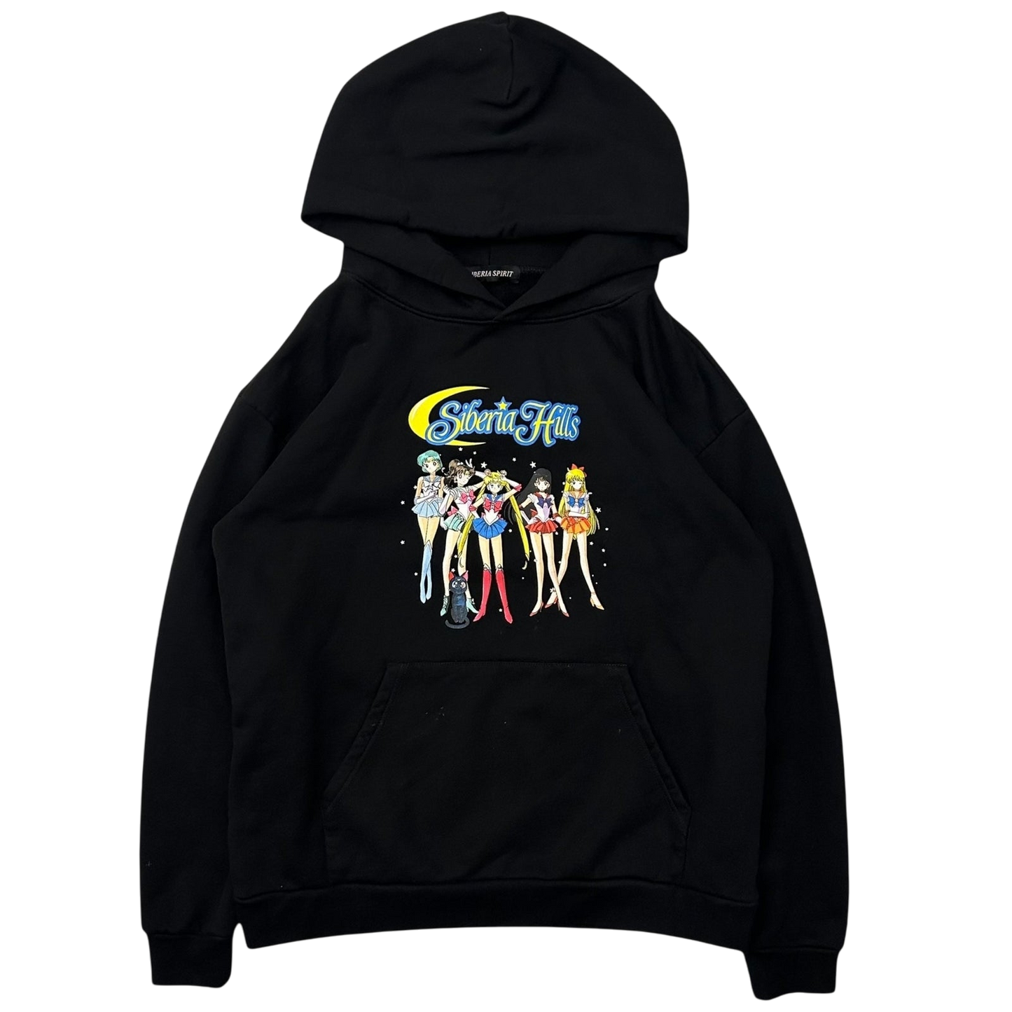 Siberia Hills Siberia Spirit ‘Sailor Moon’ Hoodie Black (Fits M-L)