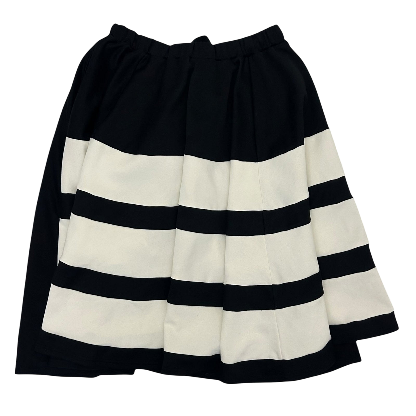 Y-3 Adidas Cotton Oversized Skirt Black/White (Fits M-L)