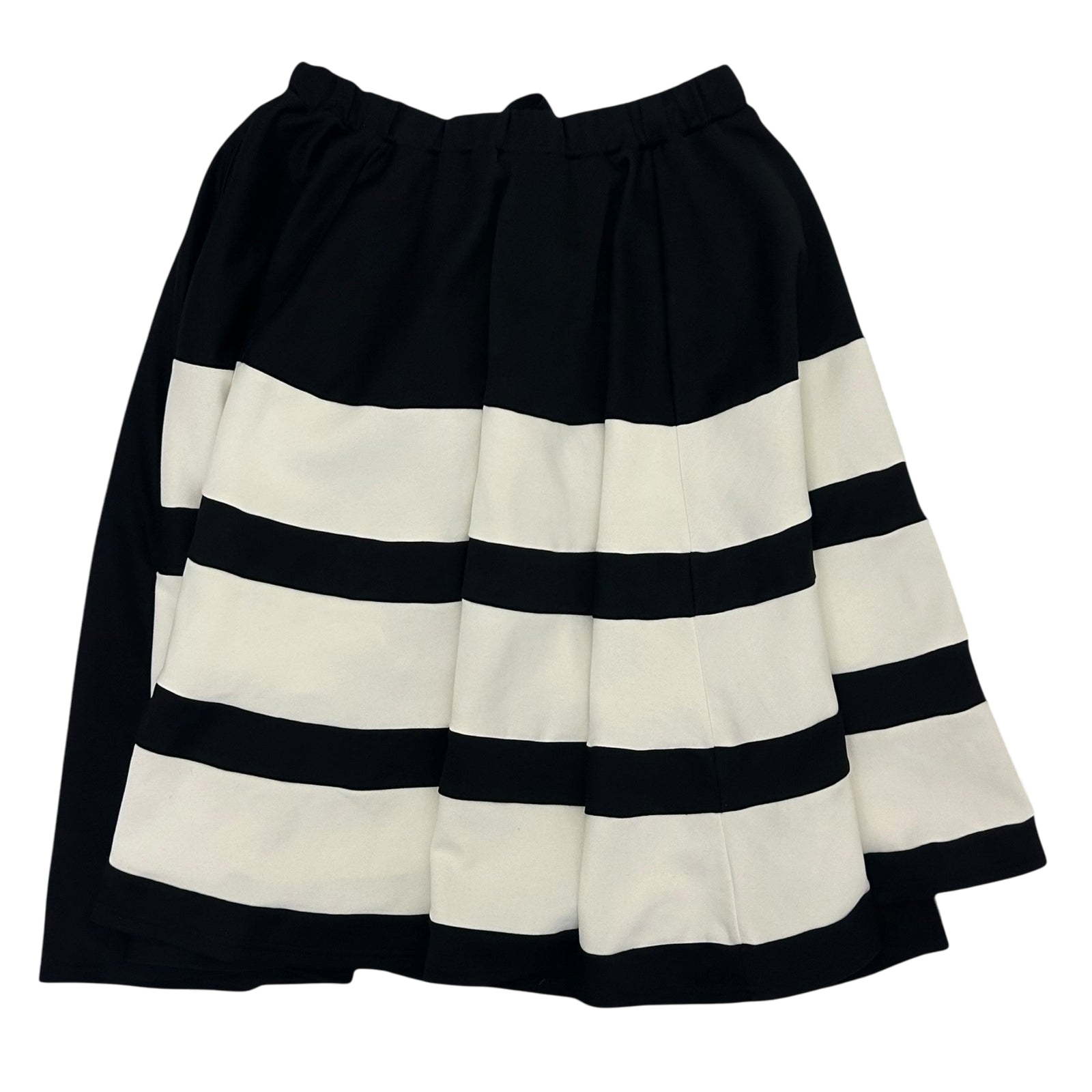 Y-3 Adidas Cotton Oversized Skirt Black/White (Fits M-L)