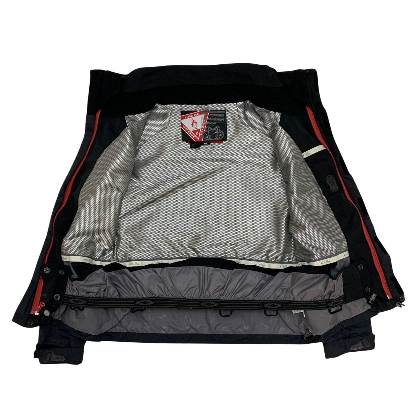 Oakley 2000s Nitro Fuel 2 Tactical Field Shell Jacket Navy/Black (Fits XS)