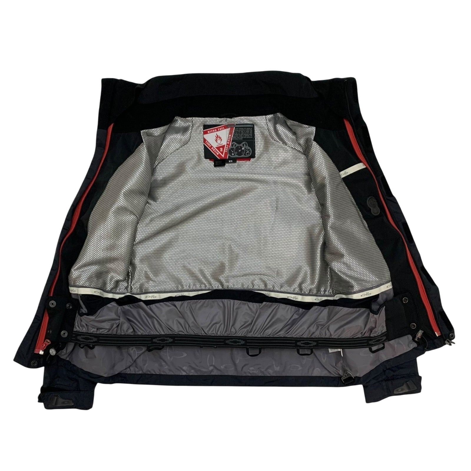 Oakley 2000s Nitro Fuel 2 Tactical Field Shell Jacket Navy/Black (Fits XS)