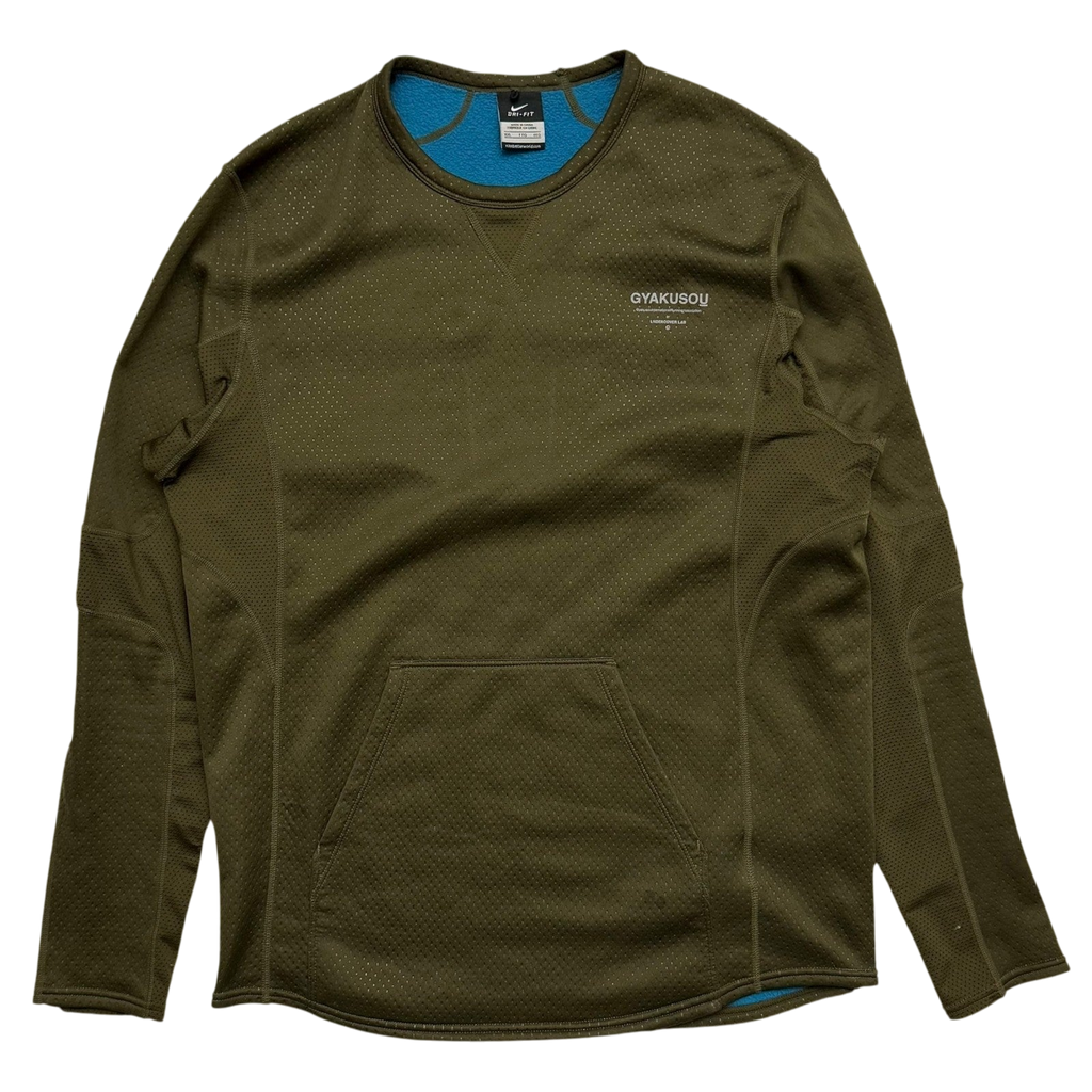 Nike Gyakusou Long Sleeve Insulated Shirt Military Green (Fits L)