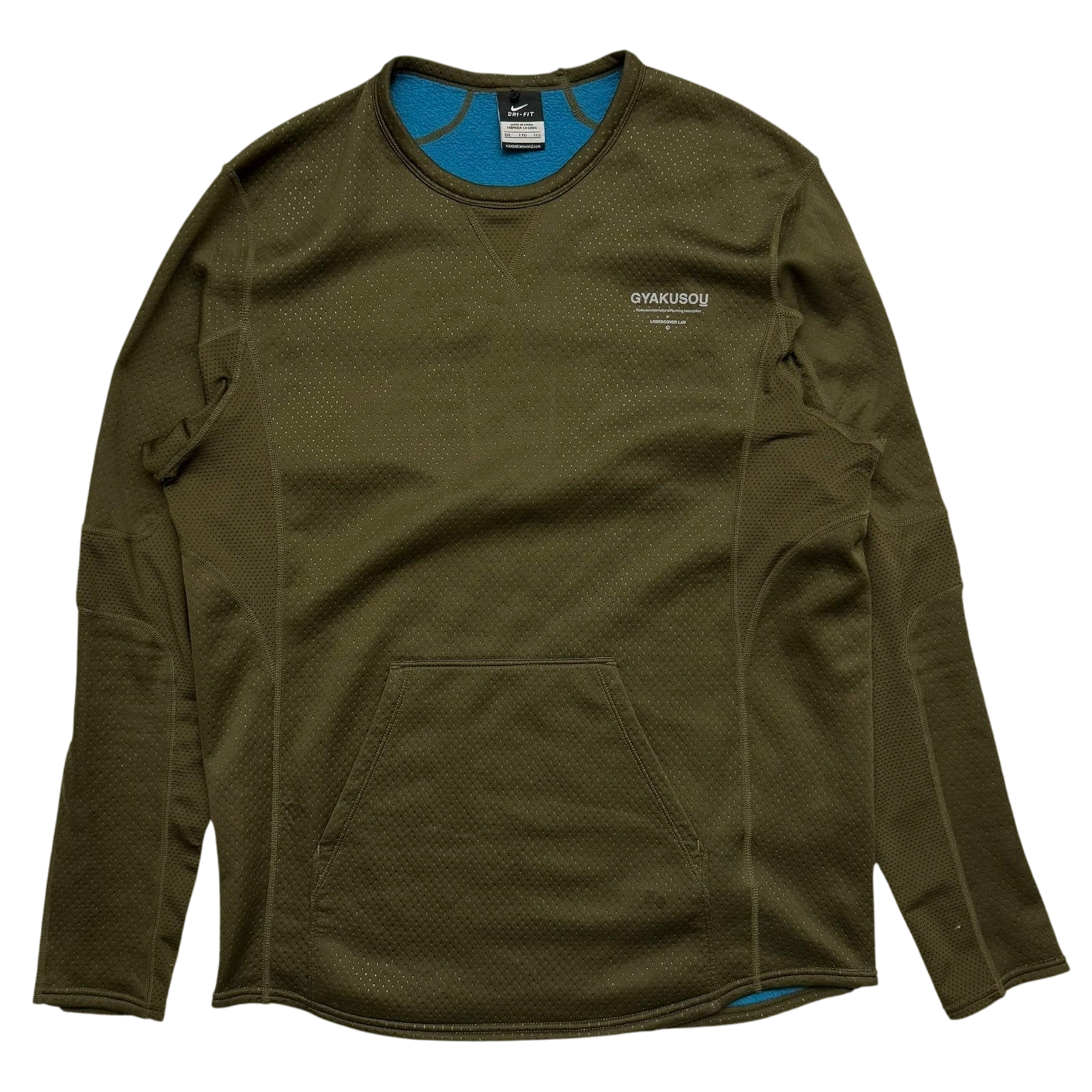 Nike Gyakusou Long Sleeve Insulated Shirt Military Green (Fits L)