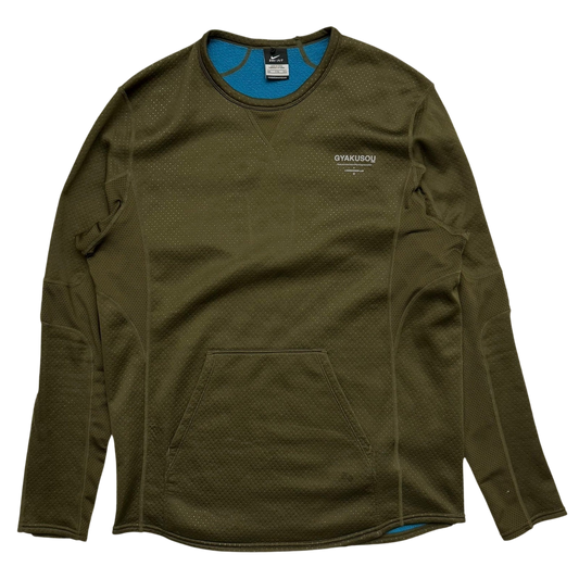 Nike Gyakusou Long Sleeve Insulated Shirt Military Green (Fits L)