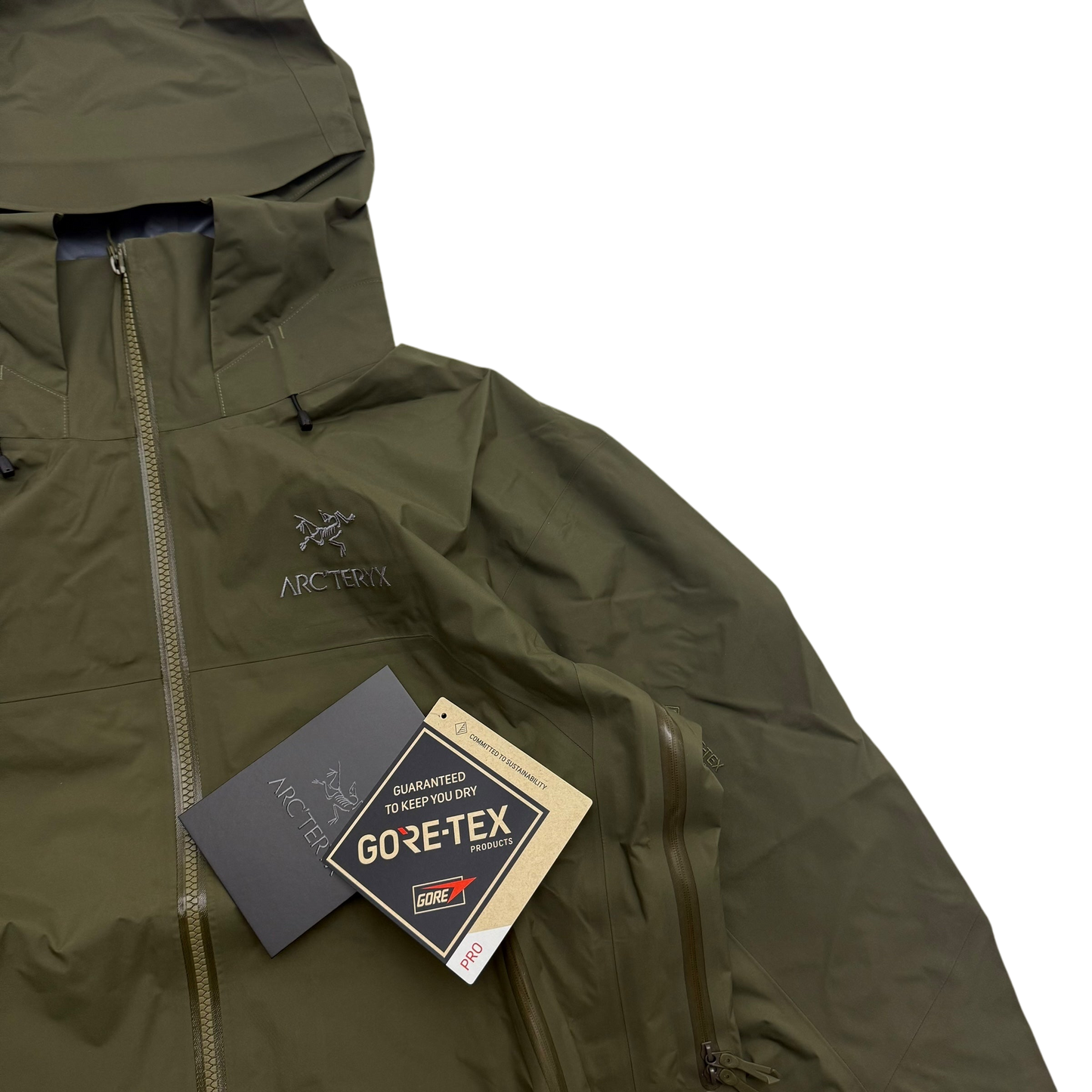 Arc'teryx Beta AR Gore-Tex Pro Jacket ‘Tatsu’ Green (Size M)