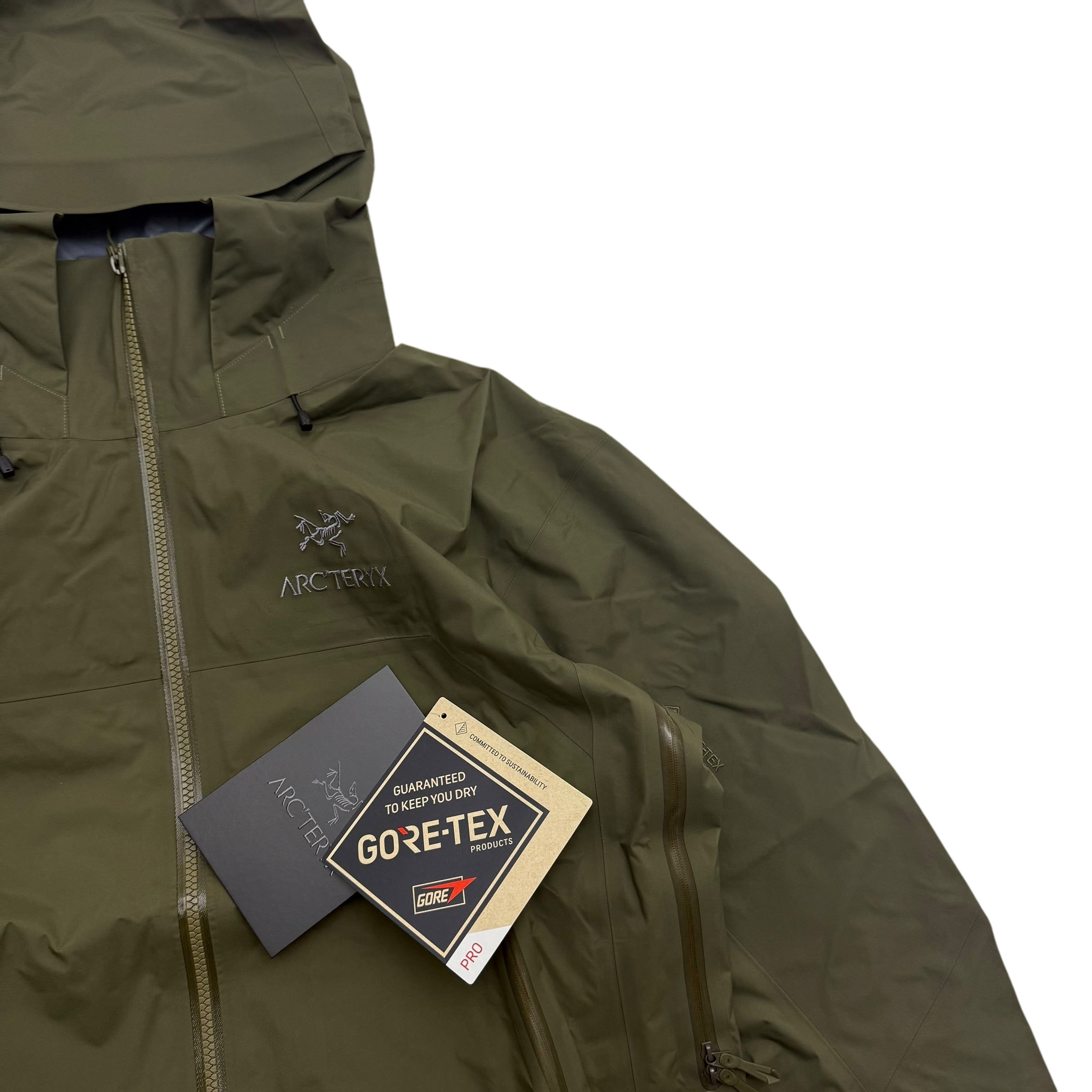 Arc'teryx Beta AR Gore-Tex Pro Jacket ‘Tatsu’ Green (Size M)