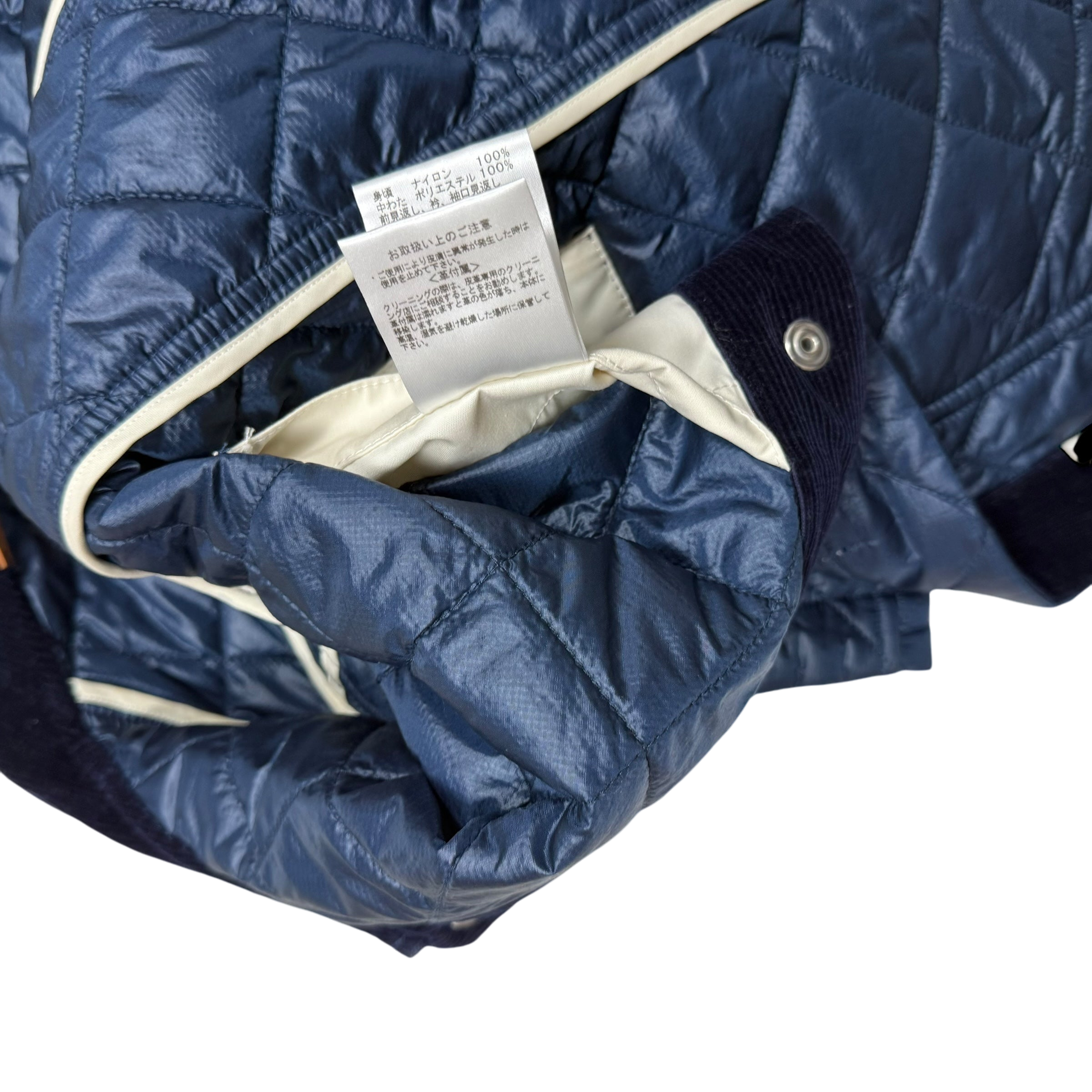 Nanamica Pertex Riding Quilt Jacket Marine Navy (Size M)
