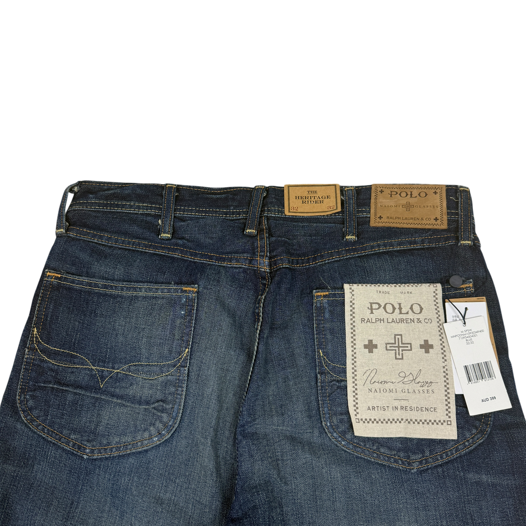 Polo Ralph Lauren x Naiomi Glasses Heritage Rider Jeans (Size 32 & 33)