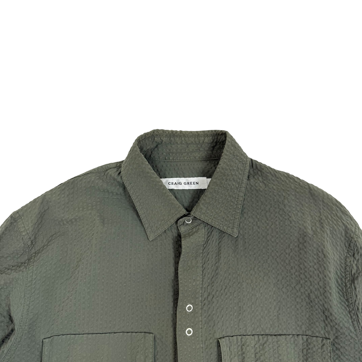Craig Green Utility Shirt Olive Green (Size L)