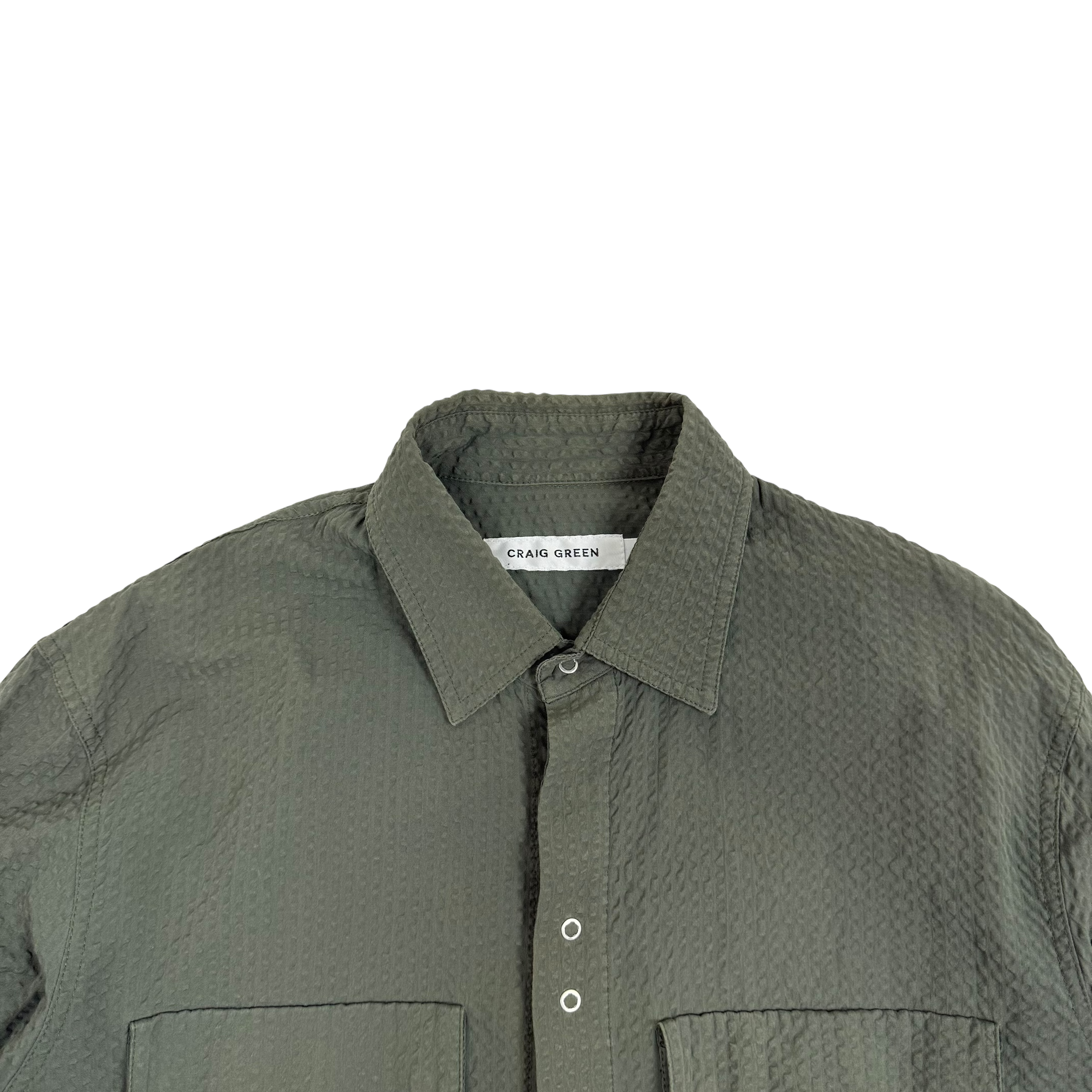 Craig Green Utility Shirt Olive Green (Size L)