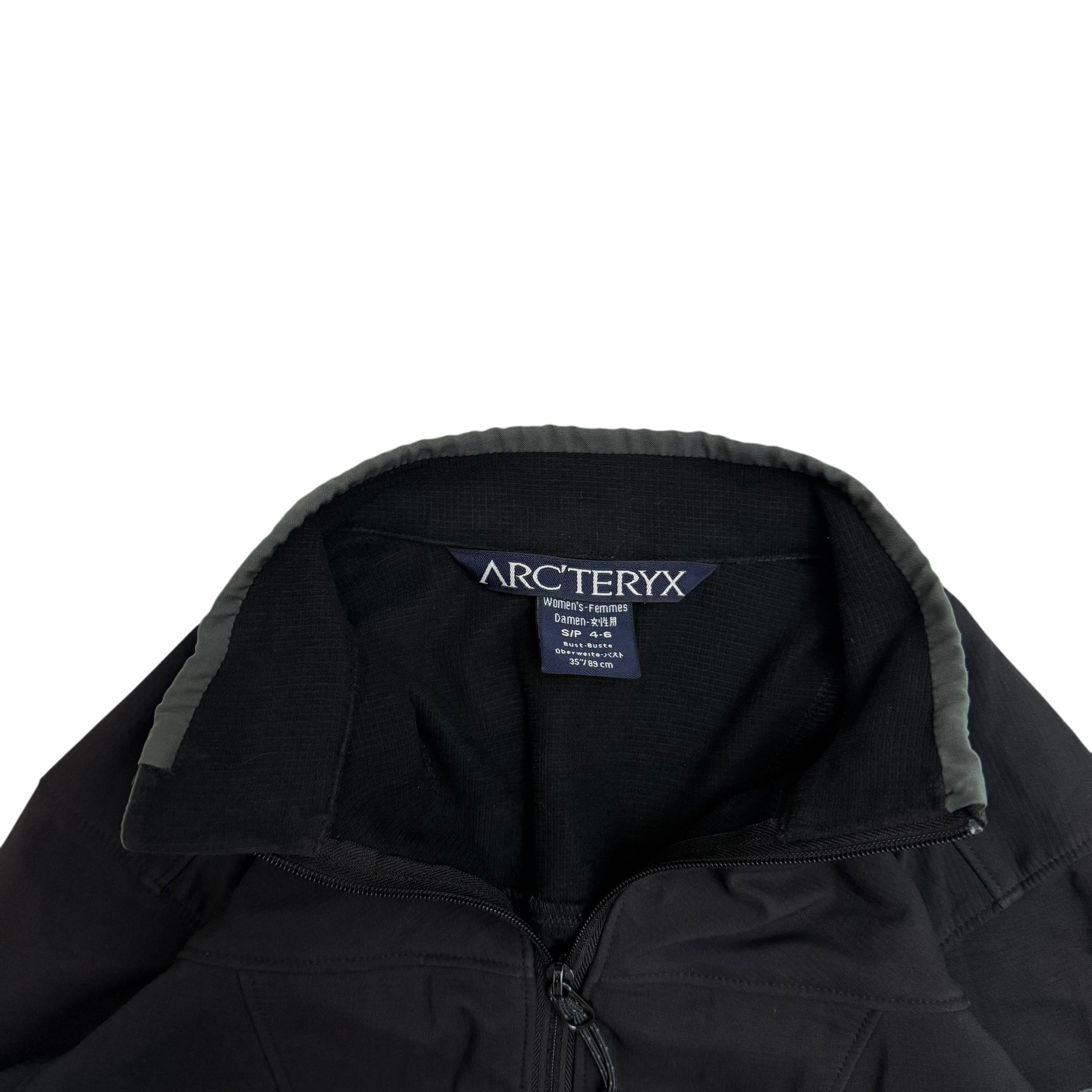 Arc'teryx 00s Gamma Softshell Jacket Black (Size S Womens)