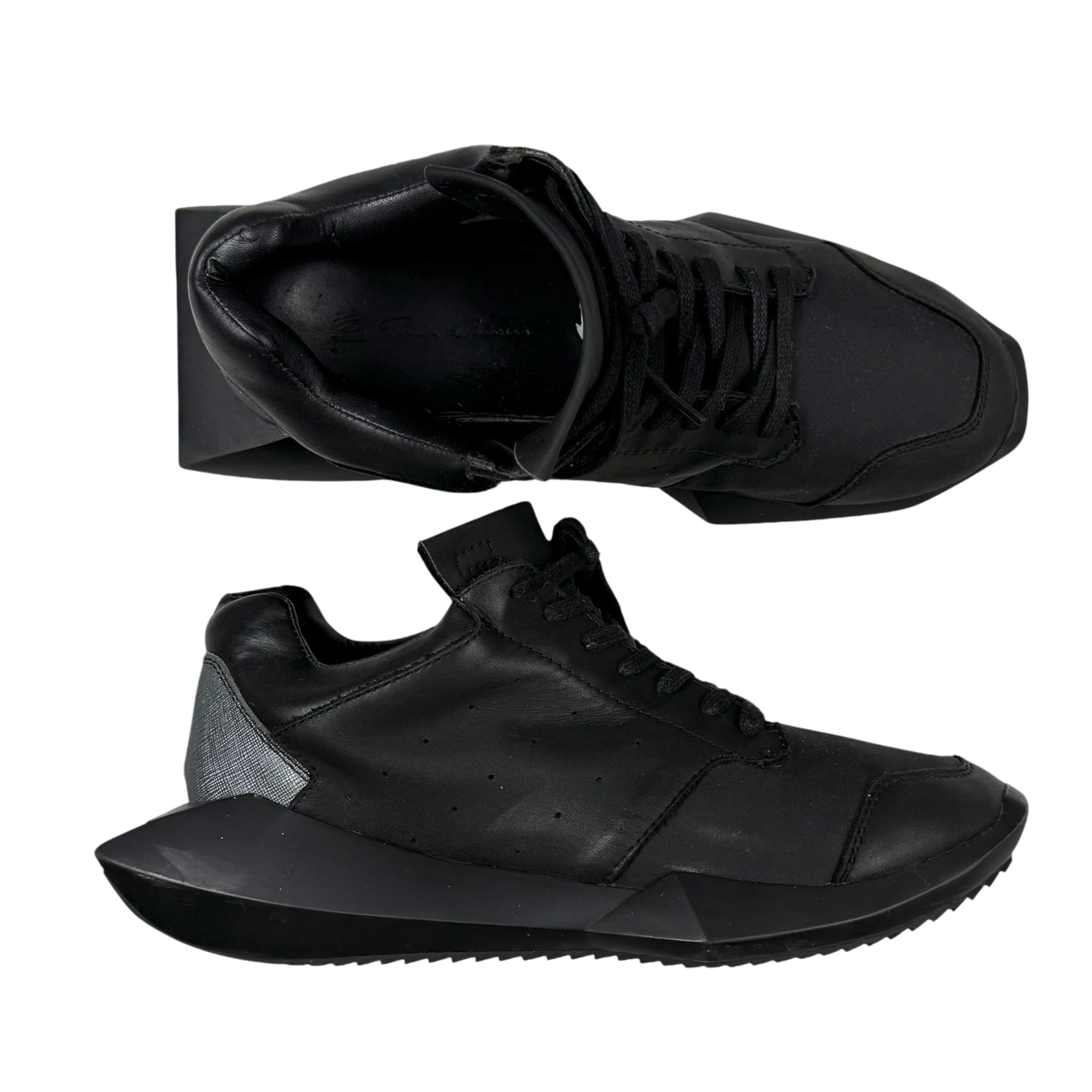 Rick Owens x Adidas Tech Runner ‘Triple Black’ (US8/UK6.5/EU40)
