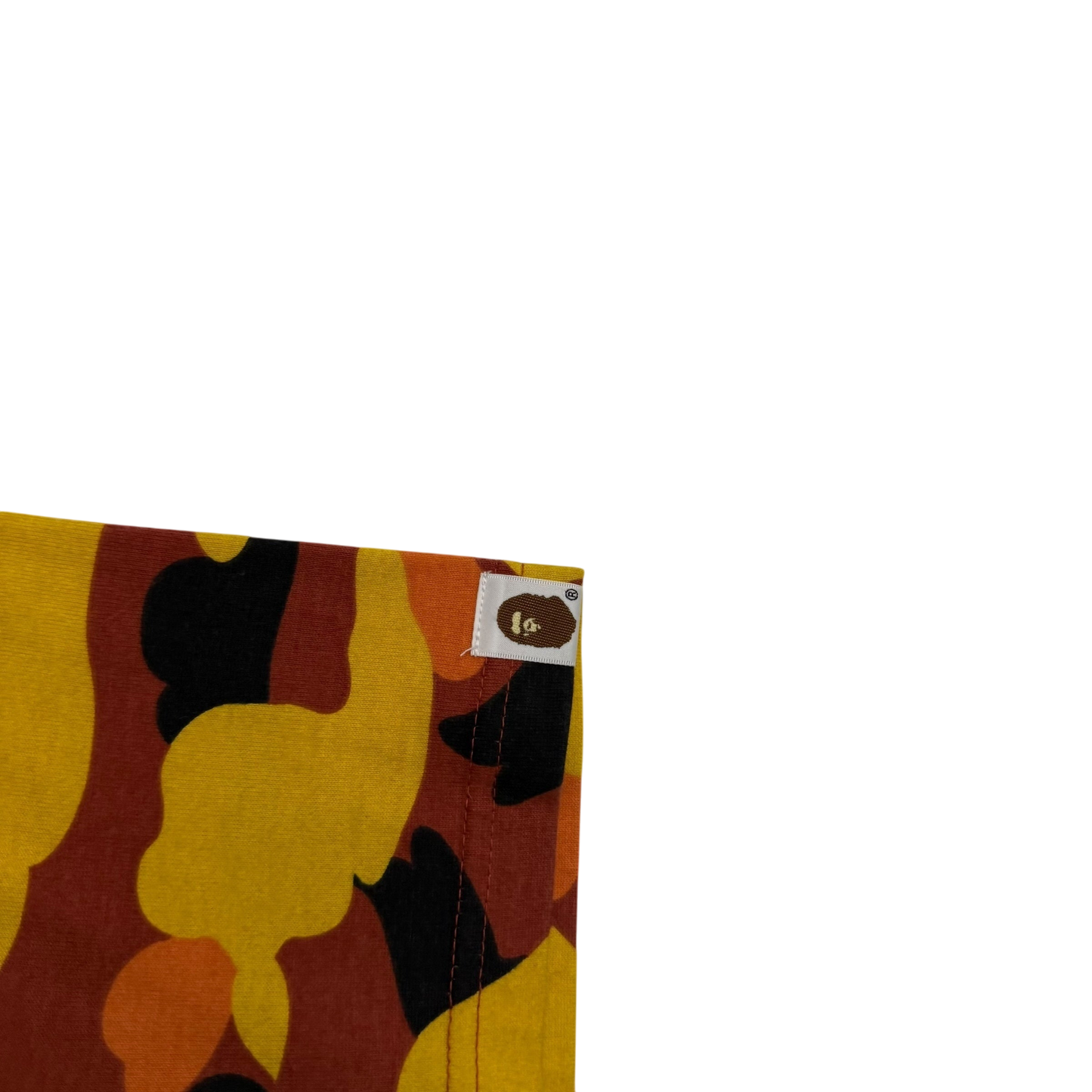 BAPE (A Bathing Ape) 1st Camo Shark T-shirt Orange (Fits M-L)