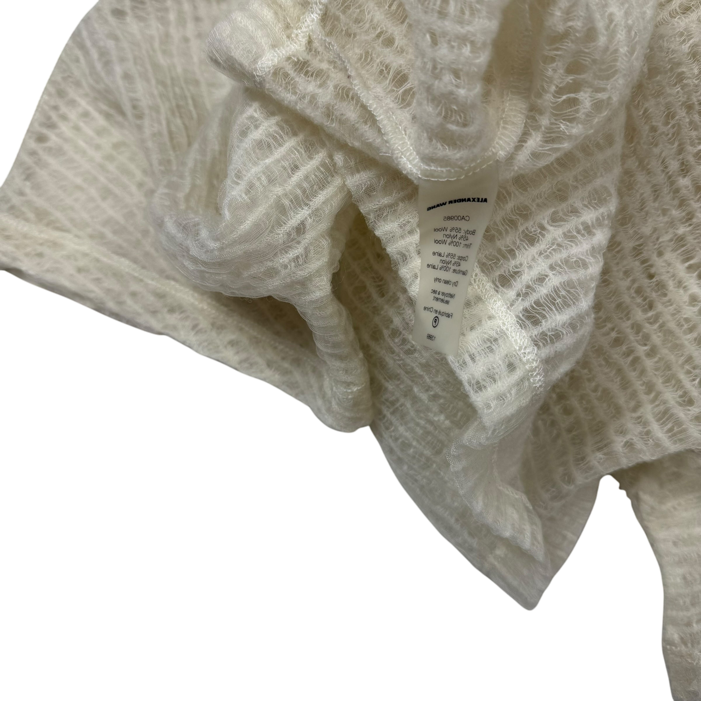 Alexander Wang Wool Blend Knit T-Shirt (Size L)