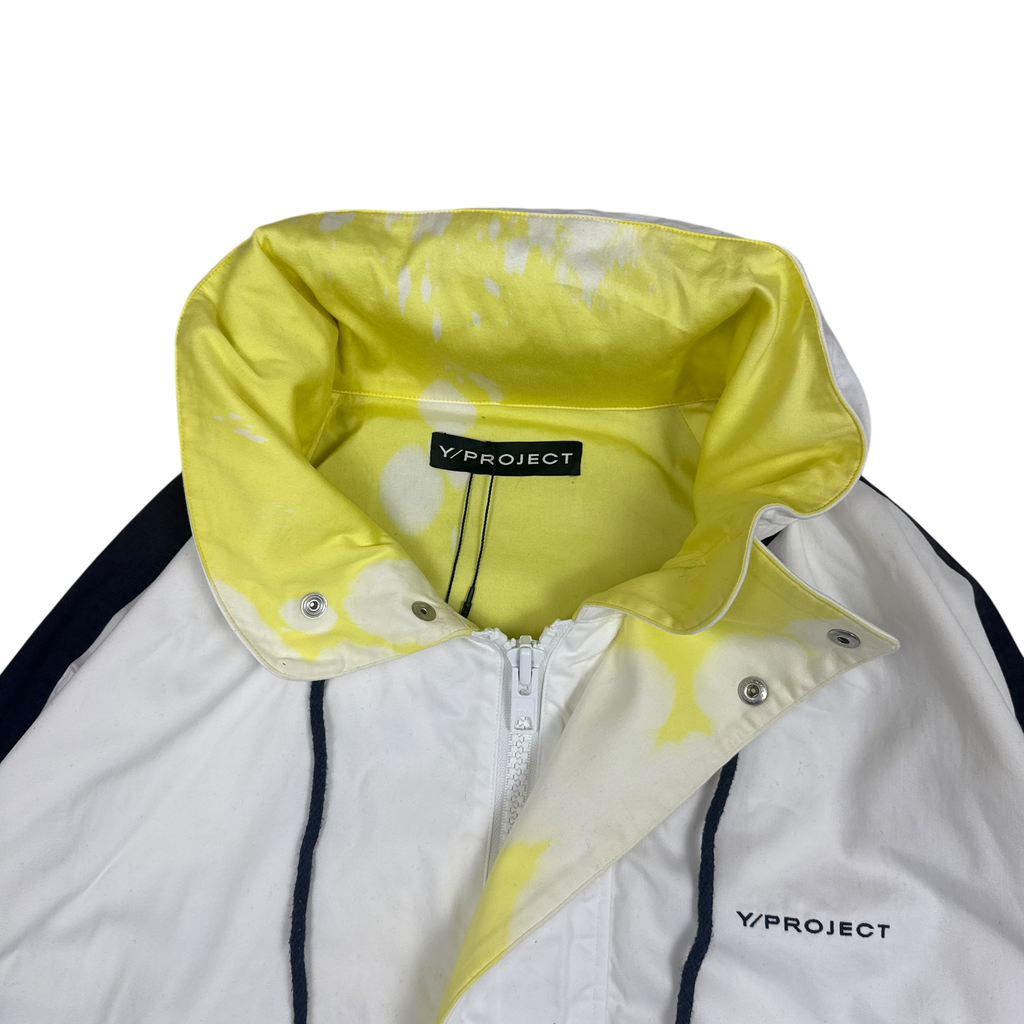 Y/Project SS21 Oversized Pull Lining Windbreaker White (Fits L-XL)