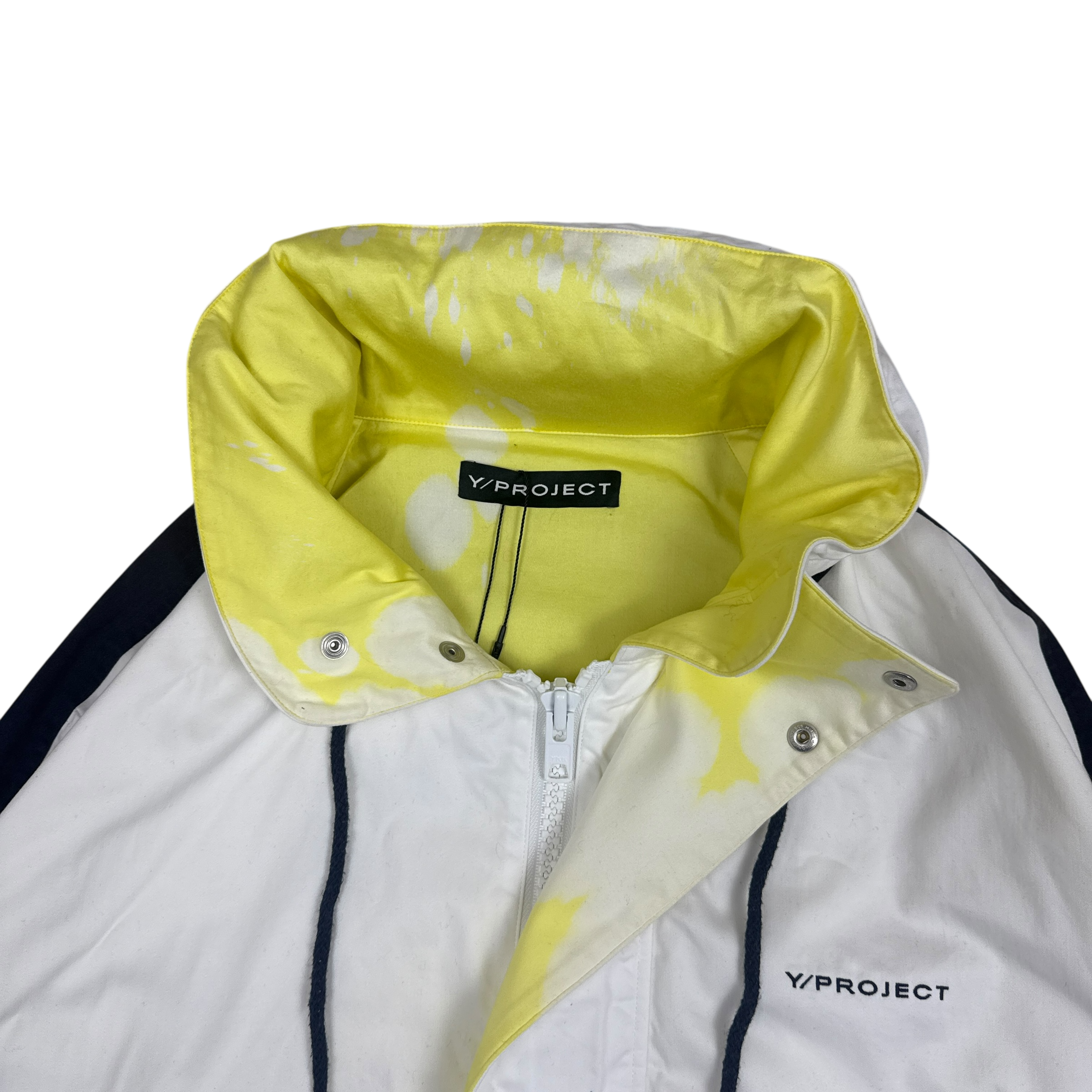 Y/Project SS21 Oversized Pull Lining Windbreaker White (Fits L-XL)