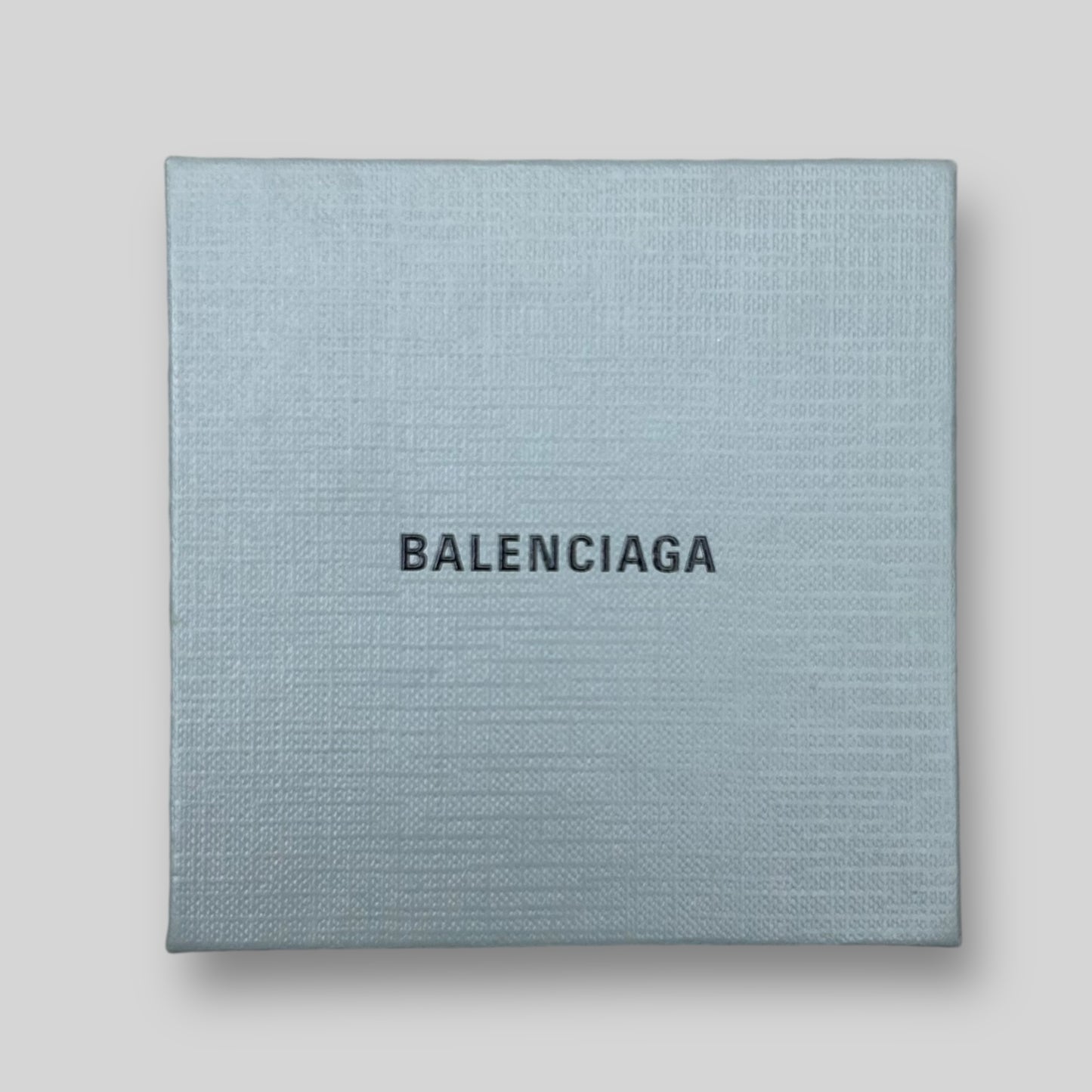 Balenciaga Logo-Engraved Heart Earrings 925 Silver